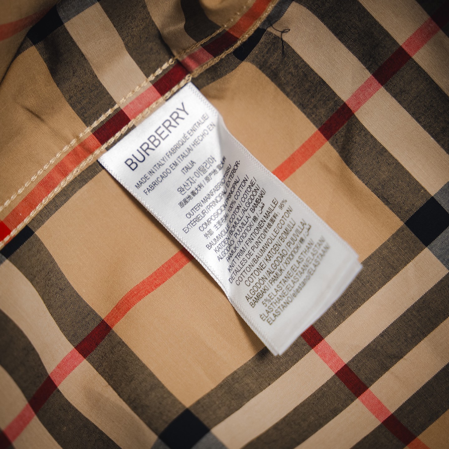 Burberry/巴宝莉经典元素条纹长袖衬衫 BBR品牌最具代表性经典条纹衬衣