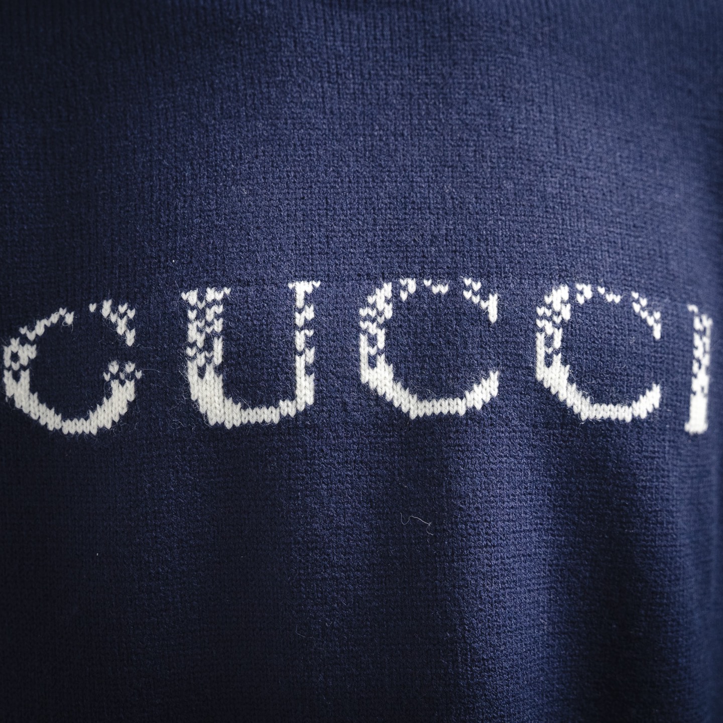Gucci/古驰 24Fw 渐变提花消散G圆领毛衣