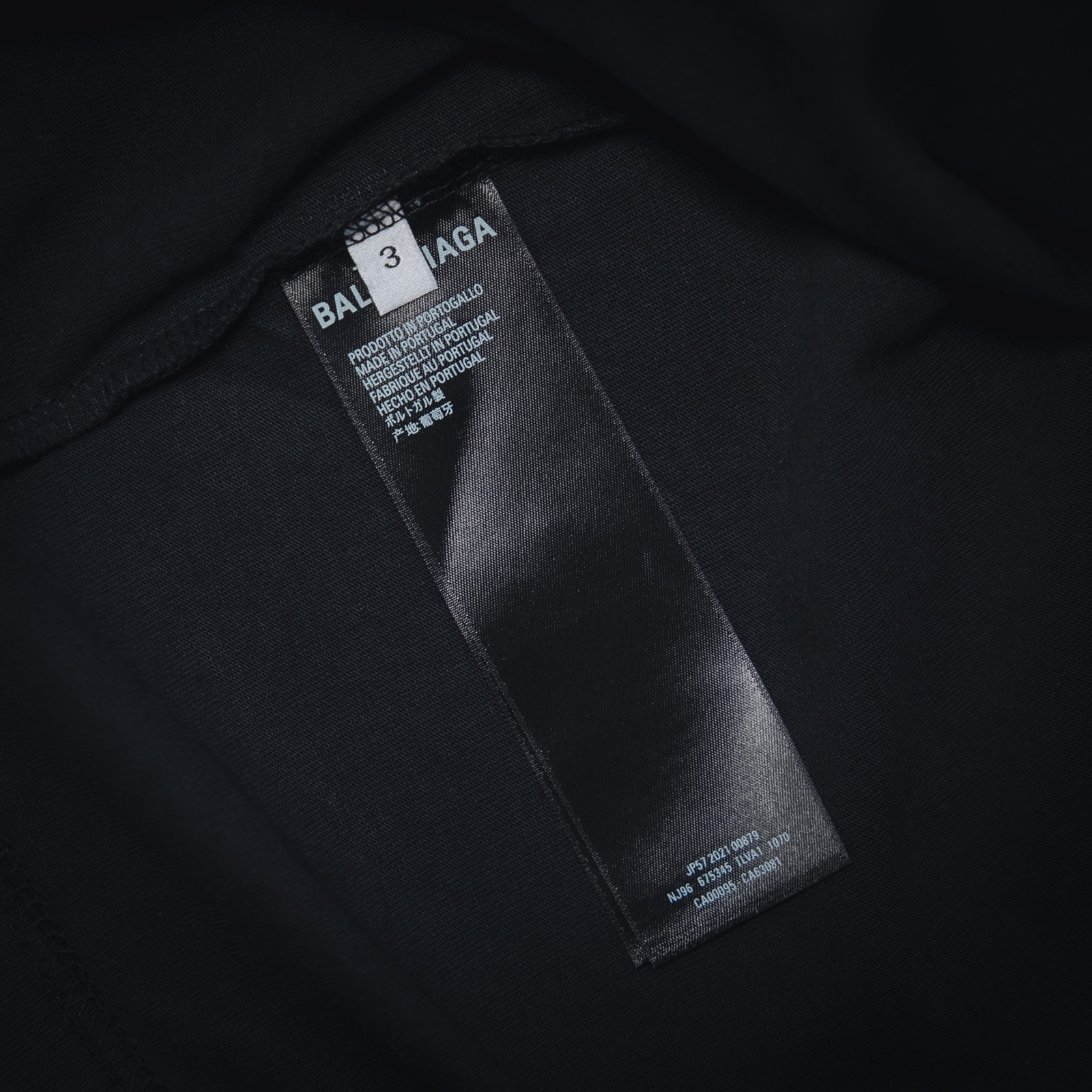 巴黎世家Balenciaga 24ss 3M 数码字母Logo短袖