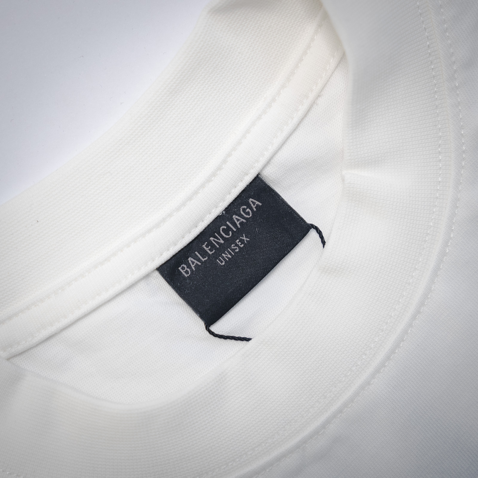 Balenciaga巴黎世家BLCG 24SS涂鸦小字母印花短袖T恤