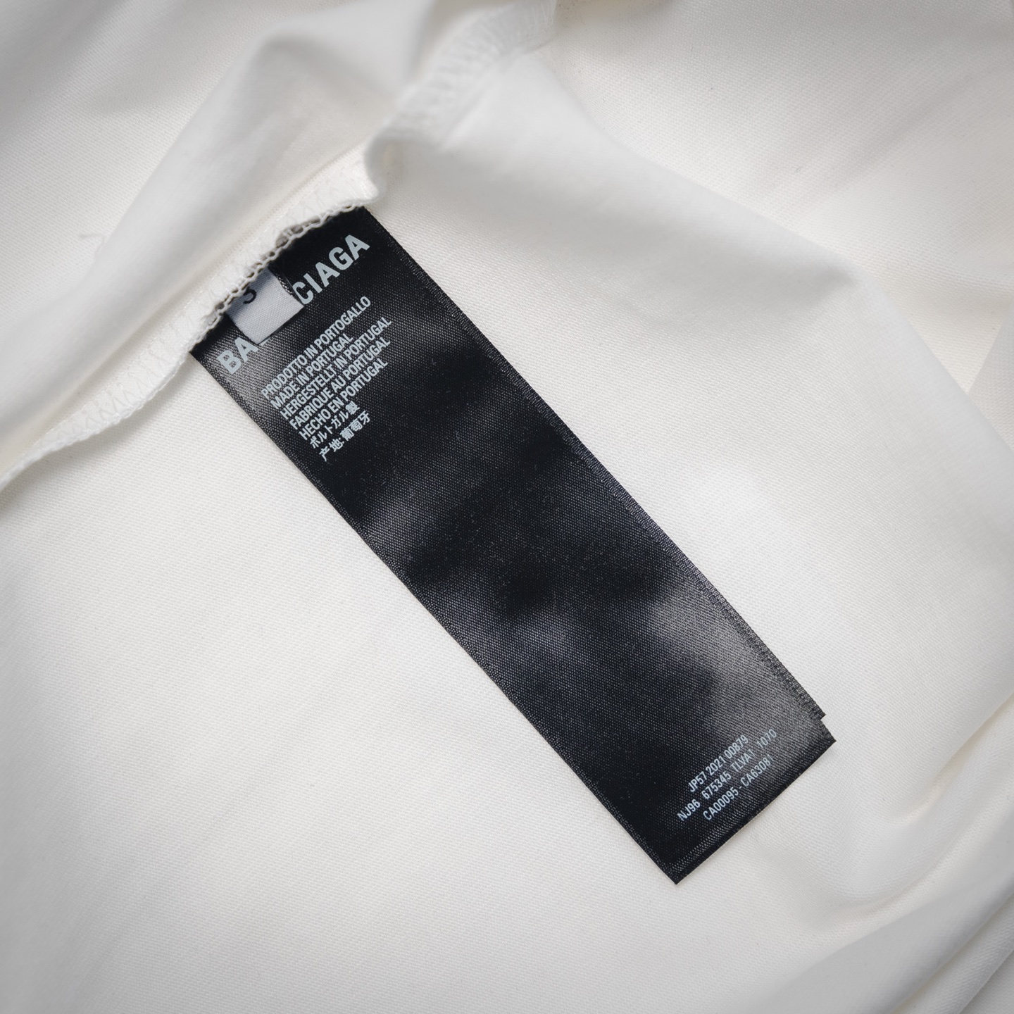 Balenciaga巴黎世家BLCG 24SS涂鸦小字母印花短袖T恤