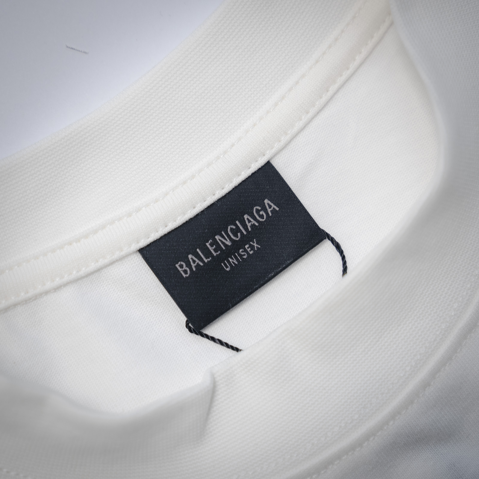 Balenciaga巴黎世家BLCG 24SS字母刺绣LOGO短袖T恤
