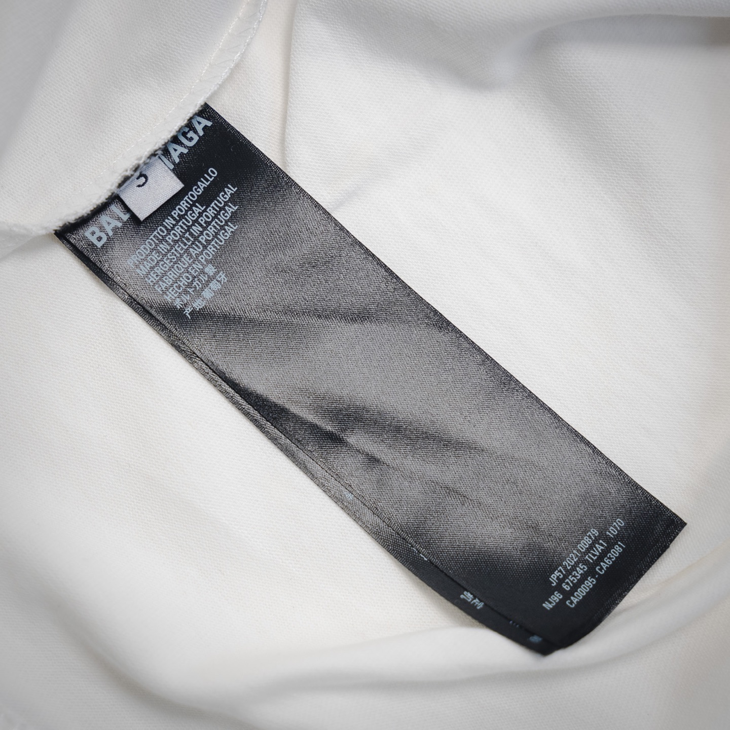 Balenciaga巴黎世家BLCG 24SS字母刺绣LOGO短袖T恤