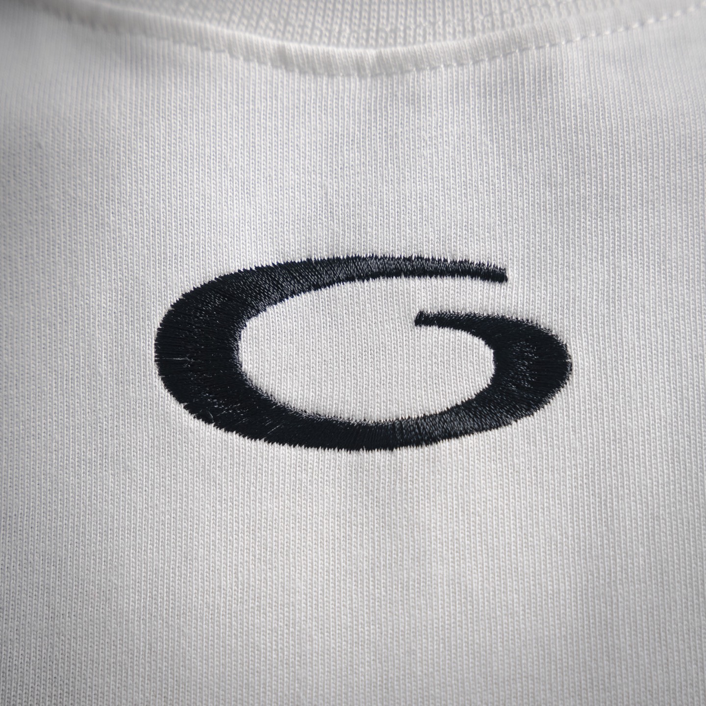 Balenciaga 25ss 01球服圆环系列刺绣款短袖T恤