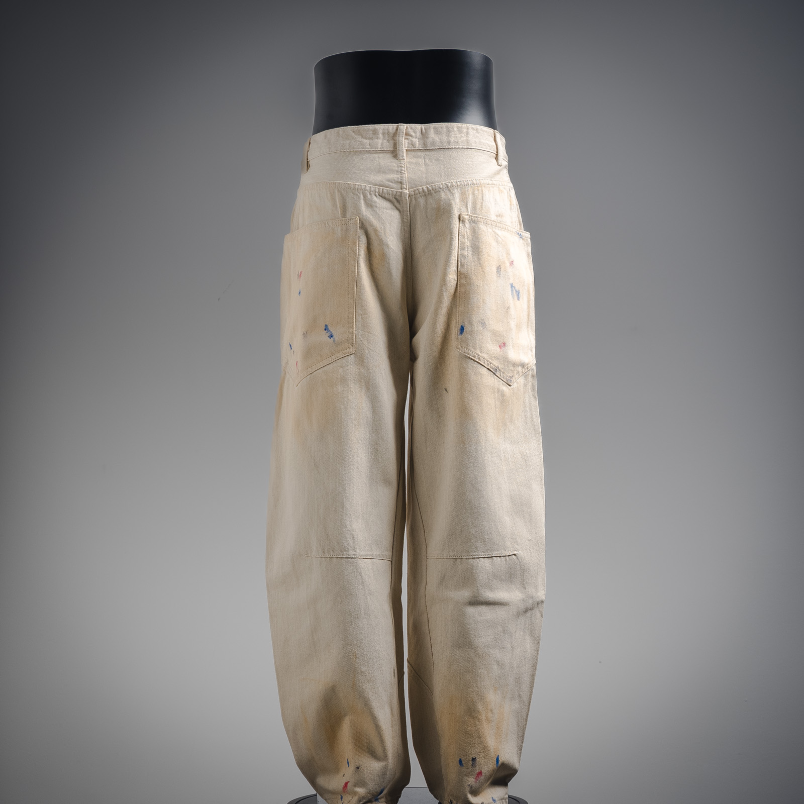 Balenciaga巴黎世家BLCG 24SS新款夏装弯刀手绘泼墨长裤米黄色 藏蓝色-Chinese UA Cheap High Quatity Brand Clothes Bags handbags Sneakers wholesale wholesaler seller from China Factory suppliers Fashion Clothing Shoes best Quality Beautiful Price Balenciaga巴黎世家BLCG 24SS新款夏装弯刀手绘泼墨长裤米黄色 藏蓝色