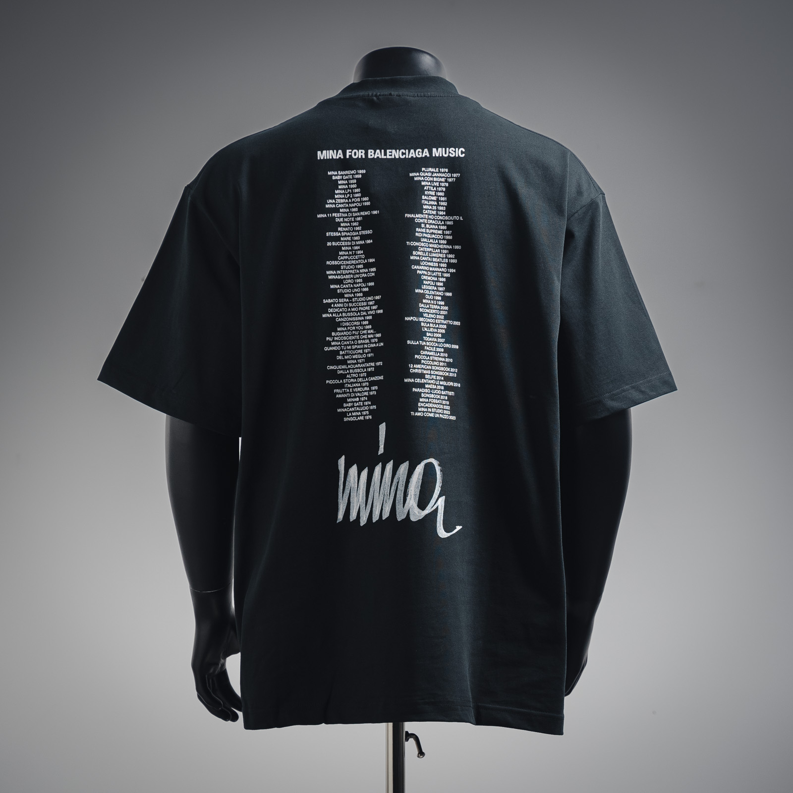 Balenciaga 25FW Music/MINA音乐系列联名款短袖T恤