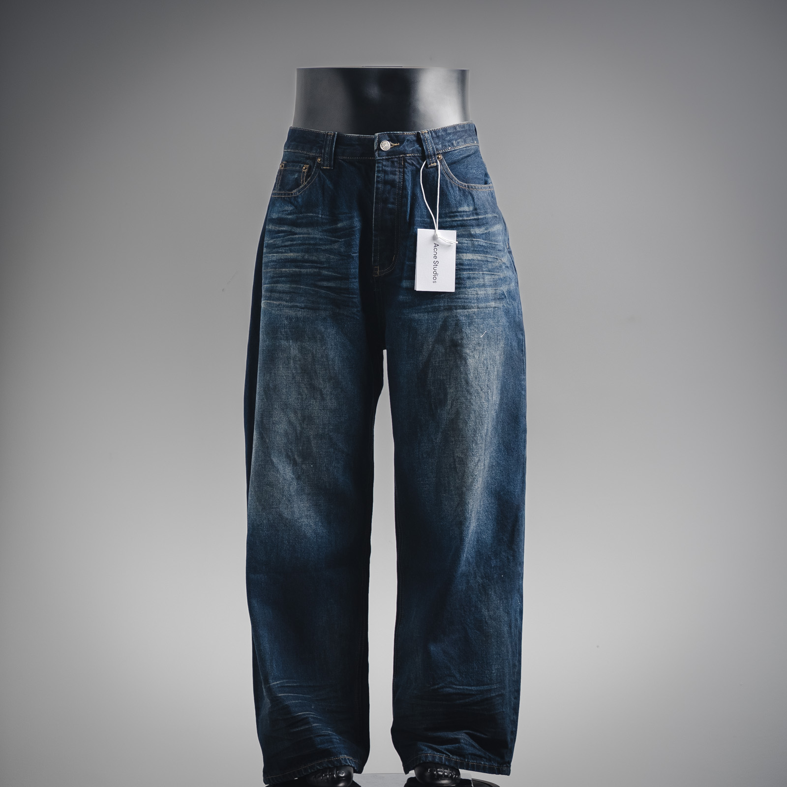 Acne Studios25新款皮口袋柳丁牛仔裤