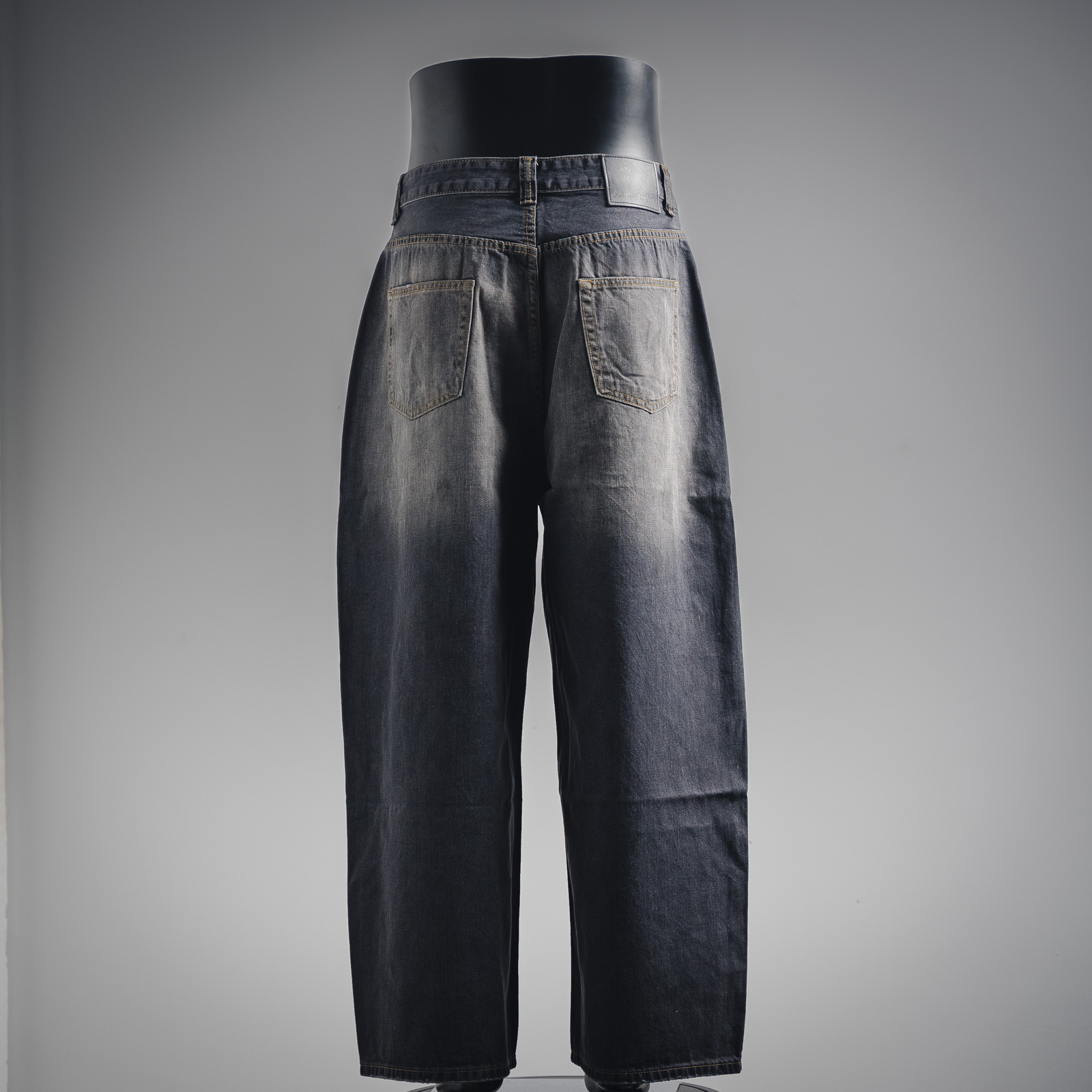 Acne Studios25新款水洗手绘泼墨牛仔裤