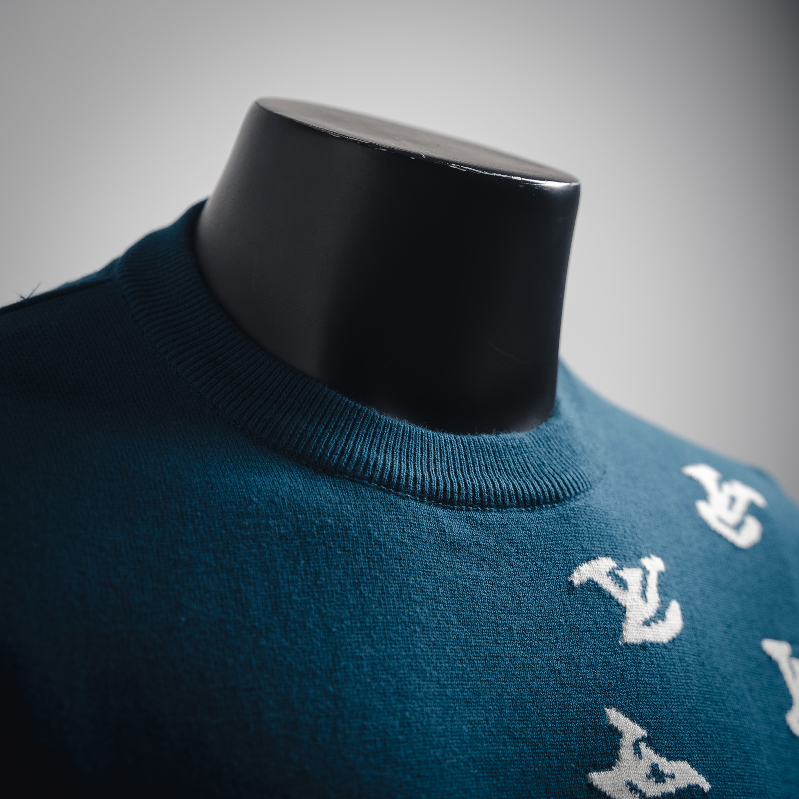 LOUIS VUITTON/路易威登LV 25ss新款 爵士小号手针织短袖