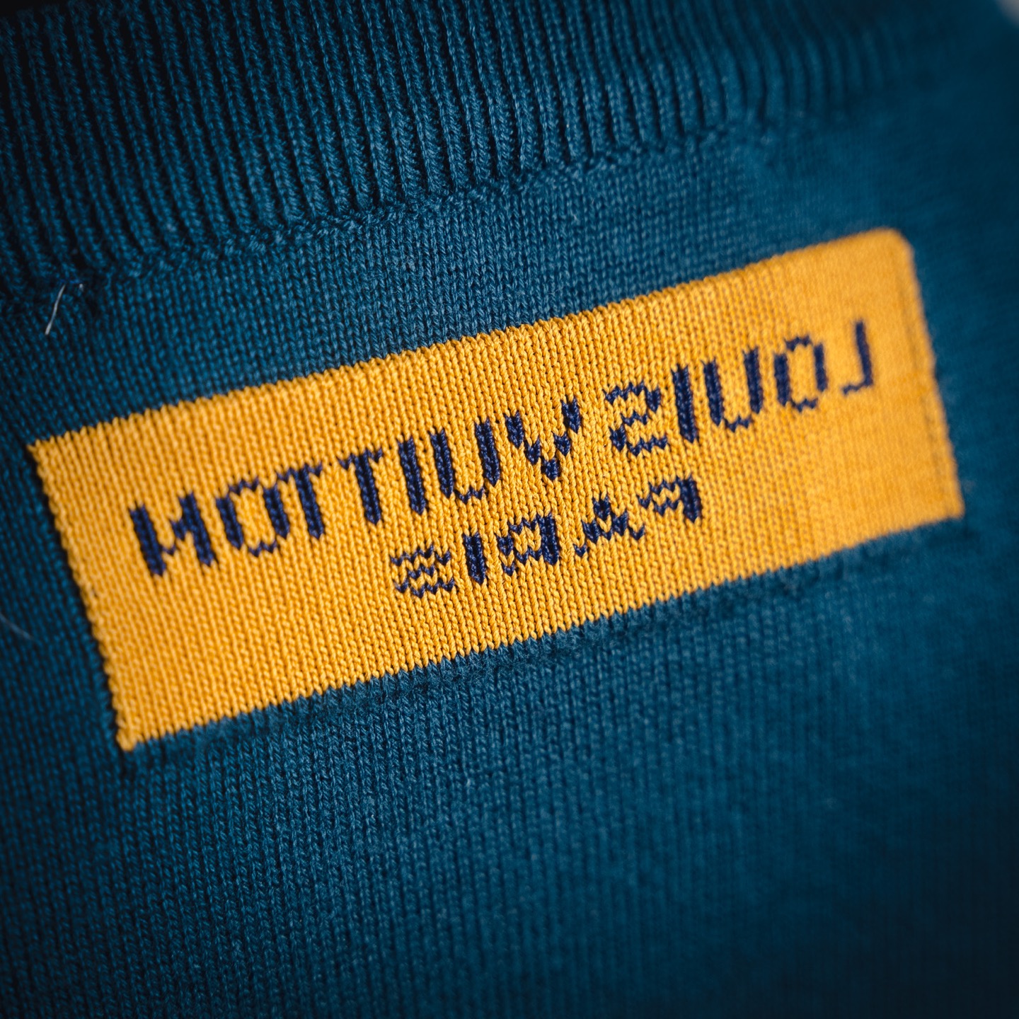 LOUIS VUITTON/路易威登LV 25ss新款 爵士小号手针织短袖