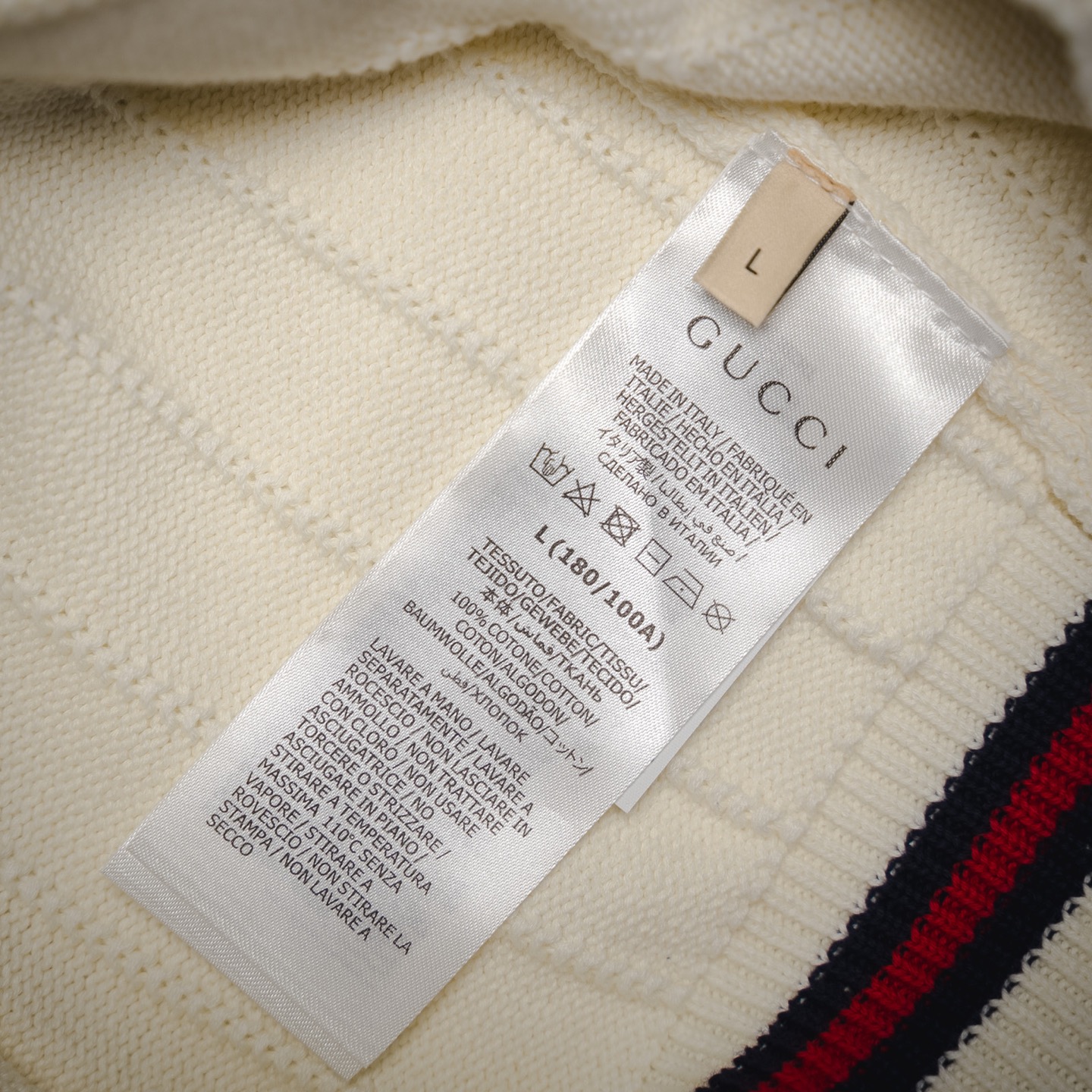 Gucci古驰 25ss新款 胸前口袋刺绣Logo条纹polo衫 短袖