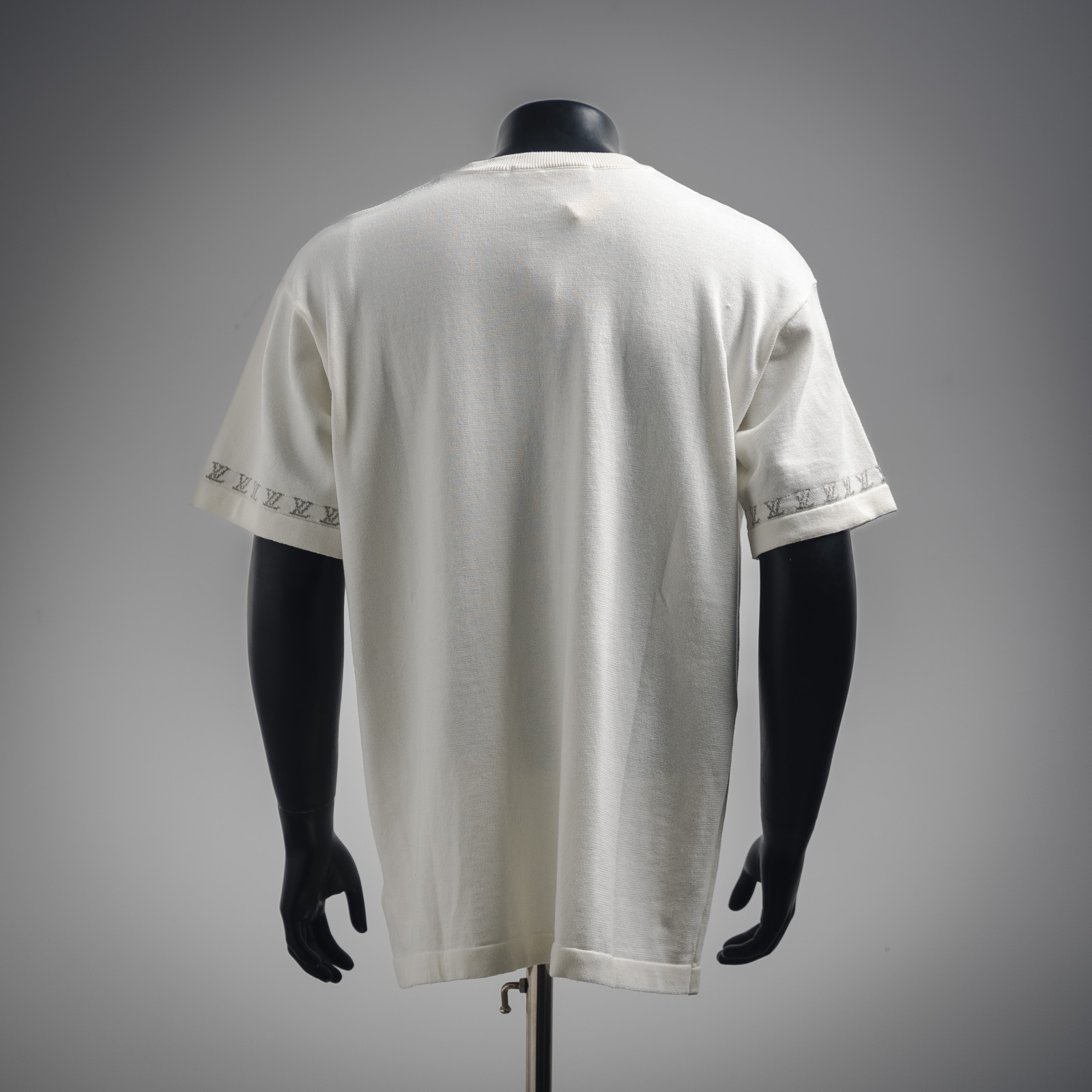 LOUIS VUITTON/路易威登LV 25ss 字母袖圆领毛织短袖