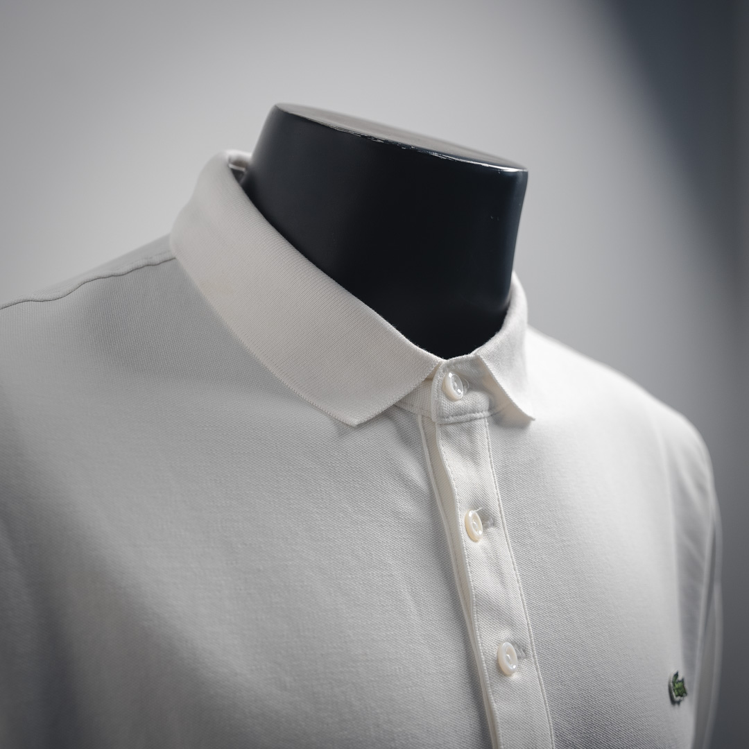 Lacoste 鳄鱼Logo刺绣polo长袖T恤衫