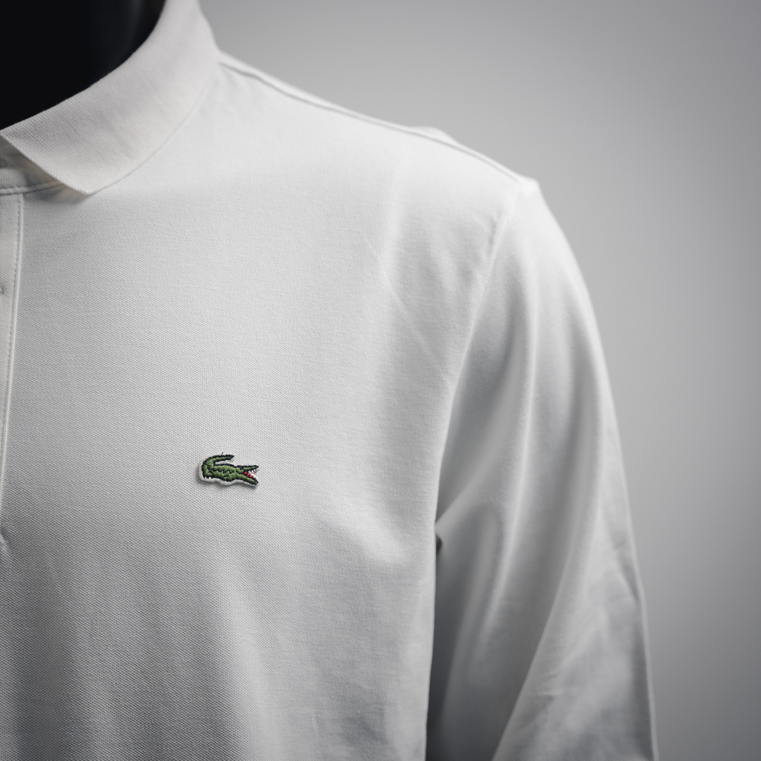 Lacoste 鳄鱼Logo刺绣polo长袖T恤衫