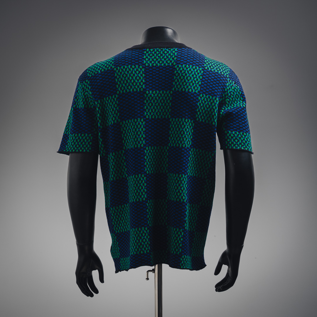 LOUIS VUITTON/路易威登LV 25ss新款 菲董棋盘短袖