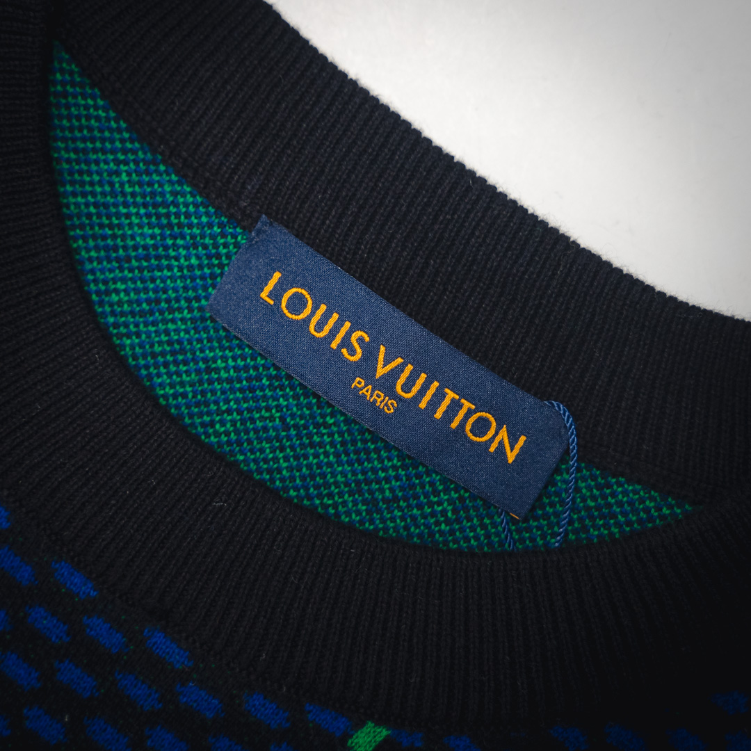 LOUIS VUITTON/路易威登LV 25ss新款 菲董棋盘短袖