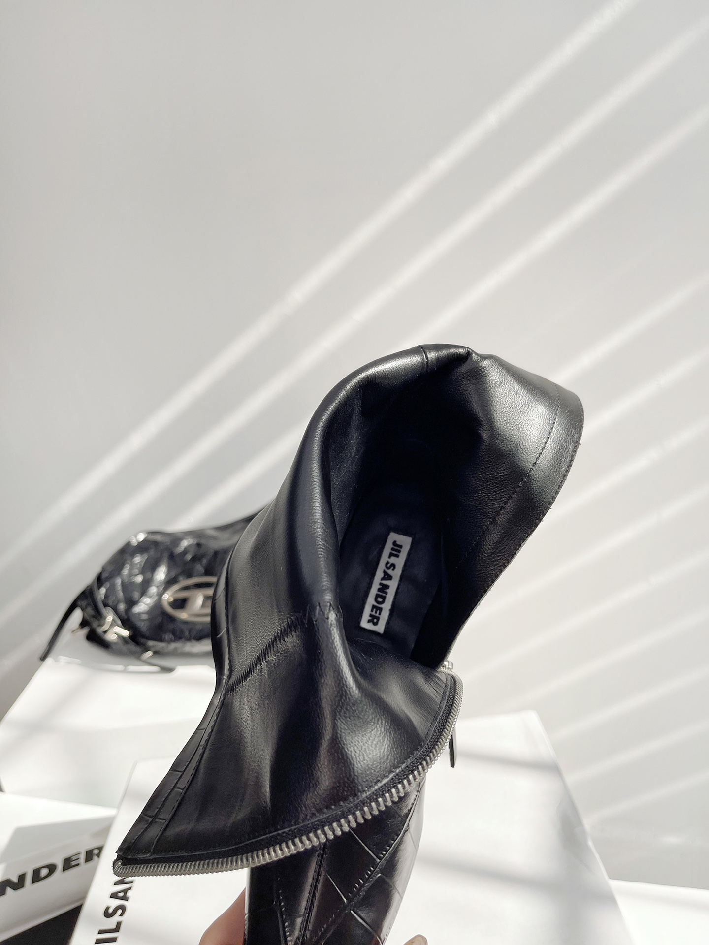 独家上新代购级别顶级品质短靴官网吉尔桑达JilSande2023秋冬短靴这款靴子的设计大众且气质️今年这