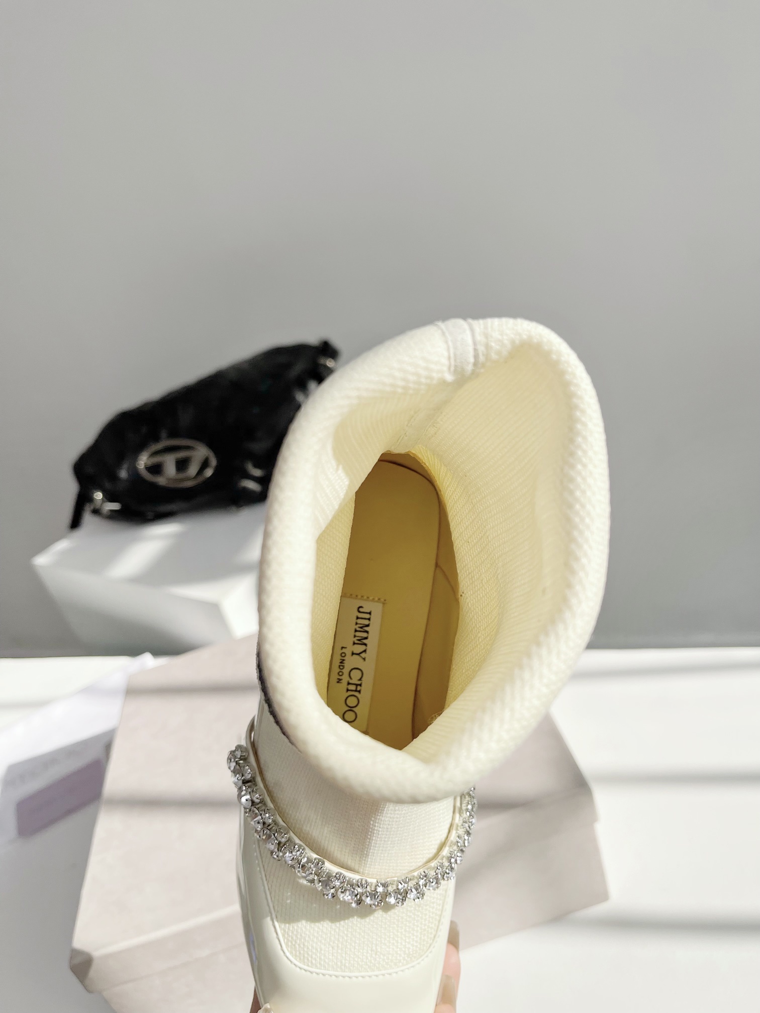 Trendy Sock-Deep Boots by Jimmy Choo: King’s Bombing God Collection, Sizes 35-40 - 图片 8