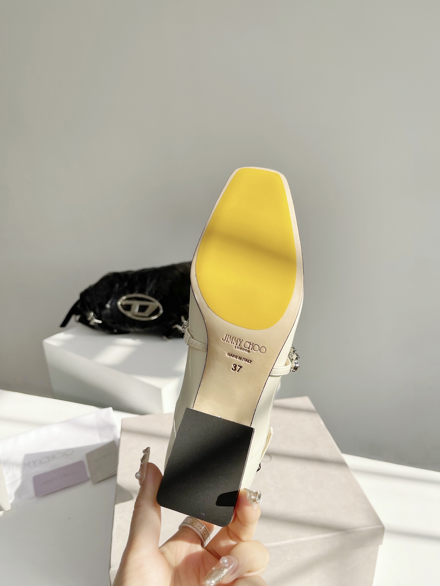 Trendy Sock-Deep Boots by Jimmy Choo: King’s Bombing God Collection, Sizes 35-40 - 图片 9