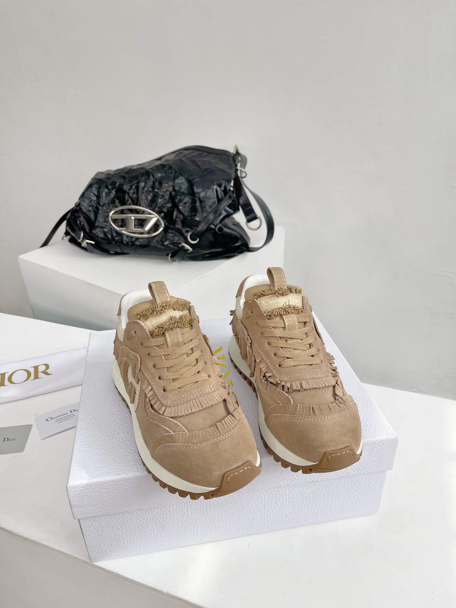 Dior Shoes Sneakers Cowhide TPU Fashion Casual
