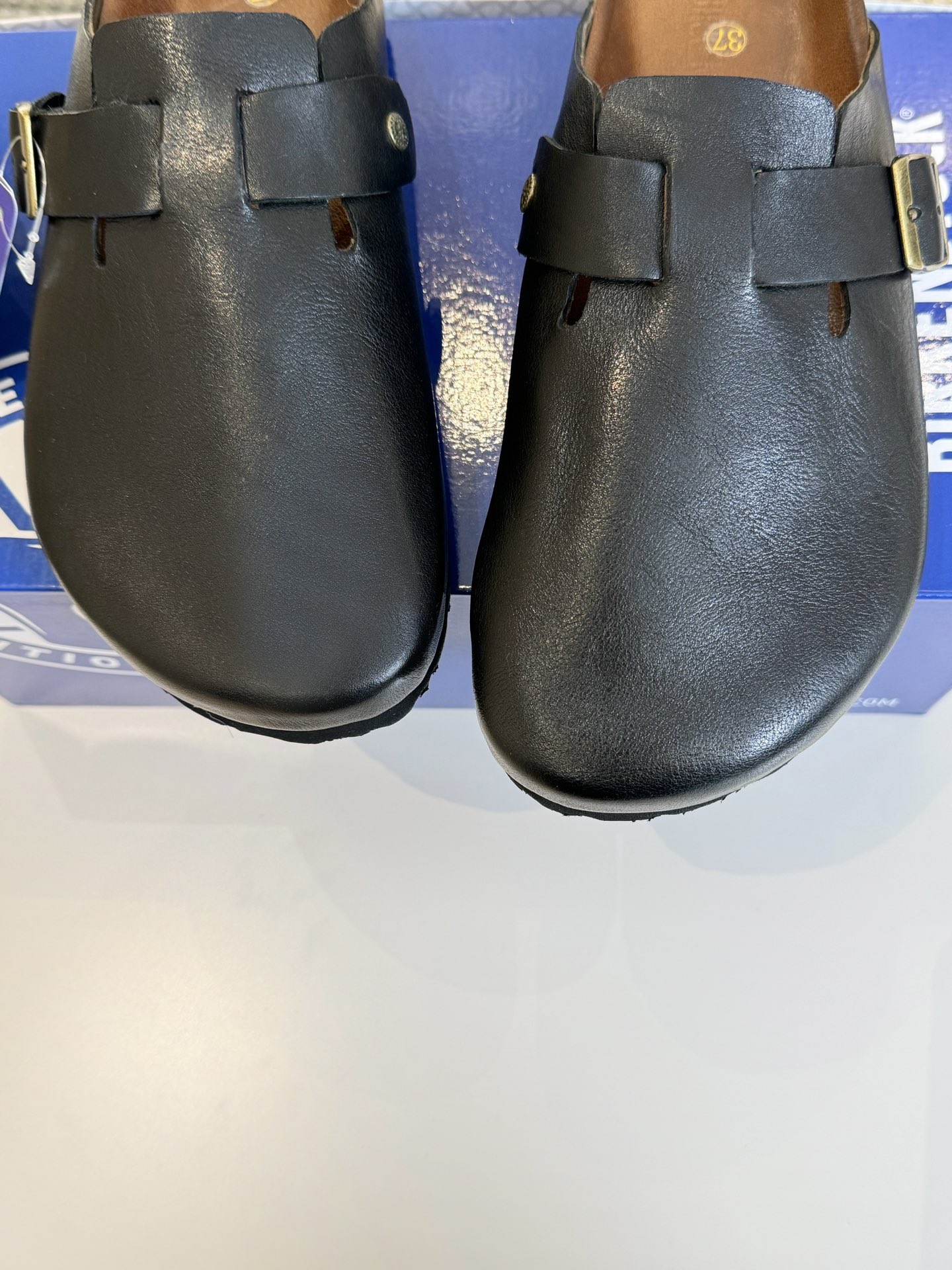 情侣款女码35-394041定制男码39-4445定制德国Birkenstock勃肯Boston百搭真皮