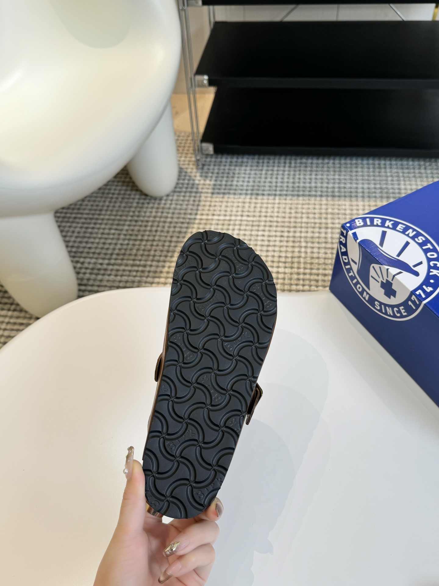 情侣款女码35-394041定制男码39-4445定制德国Birkenstock勃肯Boston百搭真皮