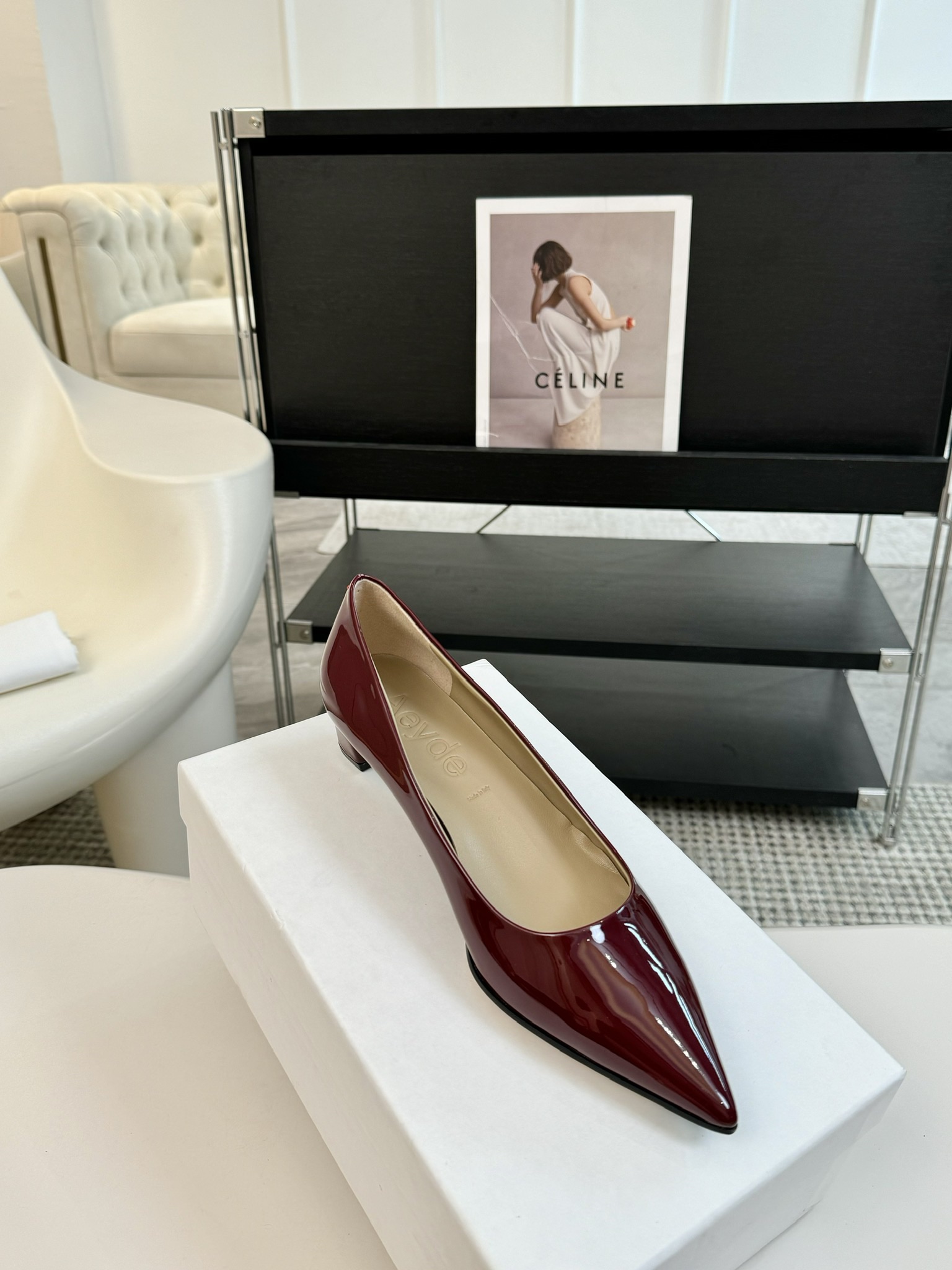 Aeyde简约时尚单鞋超级舒服！非常舒服！重要的事情要重复淡淡的米杏色显白又百搭羊皮材质柔软舒适度很高温