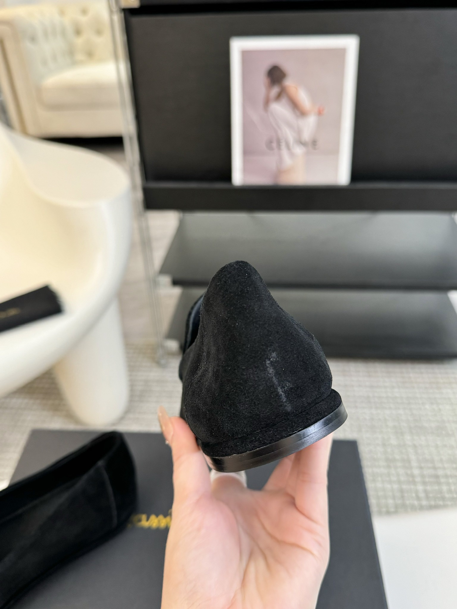 MAssimoDutti新品秋冬新款爆款平底乐福鞋可以暴走的平底鞋复古的巧克力配色充满法式风情极简设计理