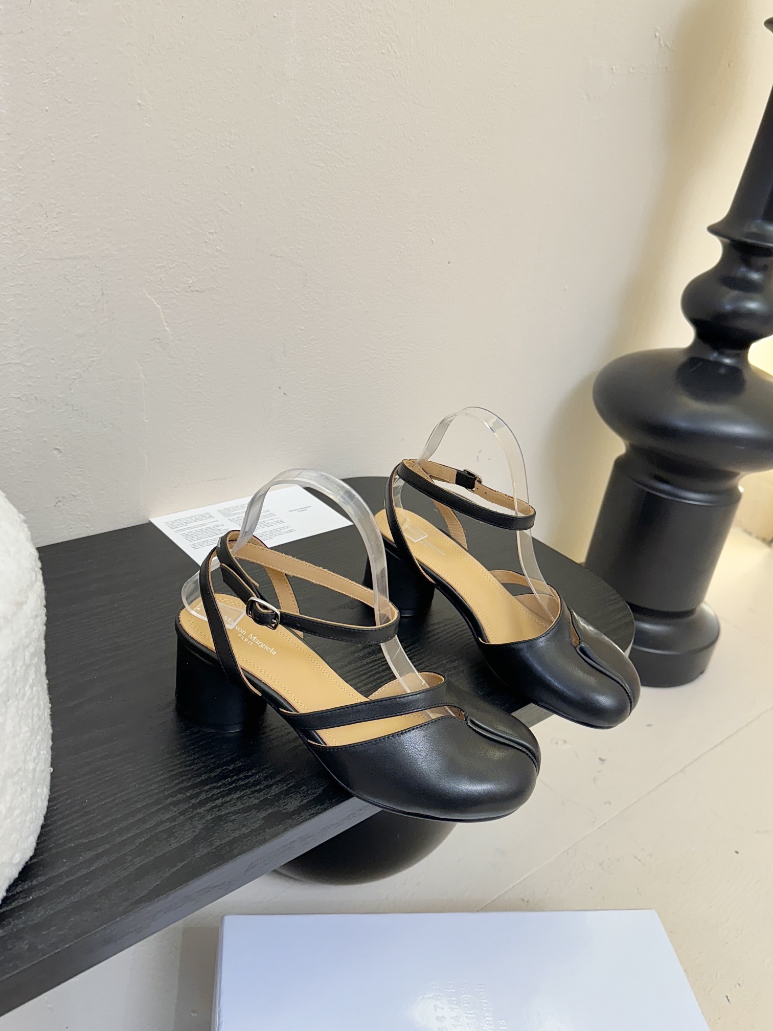 Maison Margiela MM6 Tabi Mary Jane Leather Heeled Sandals 2 i1742291713 8977 0