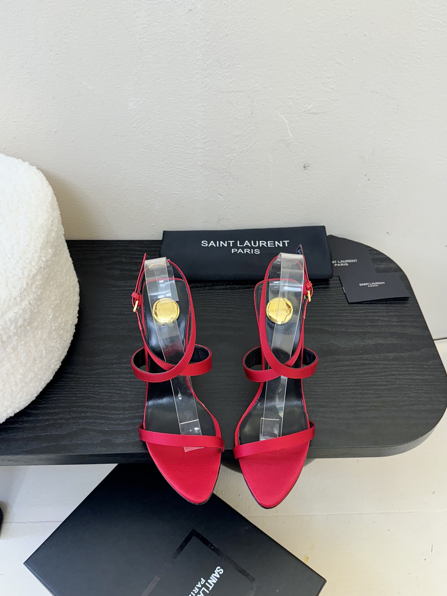 
Saint Laurent / 圣罗兰Lee金属钻链条尖头高跟鞋YSL姐姐的美丽尤物高跟鞋 又是人间圣