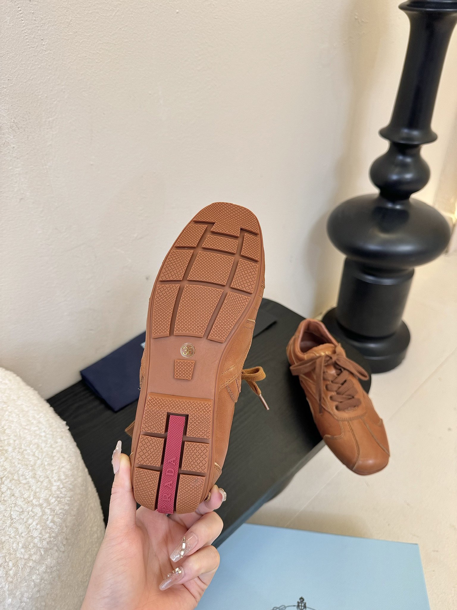 PRADA·普拉达 2025ss新款 三角标德训鞋滑板鞋休闲运动鞋
顶级版本🔝原版购入开发做货👍🏻
这款