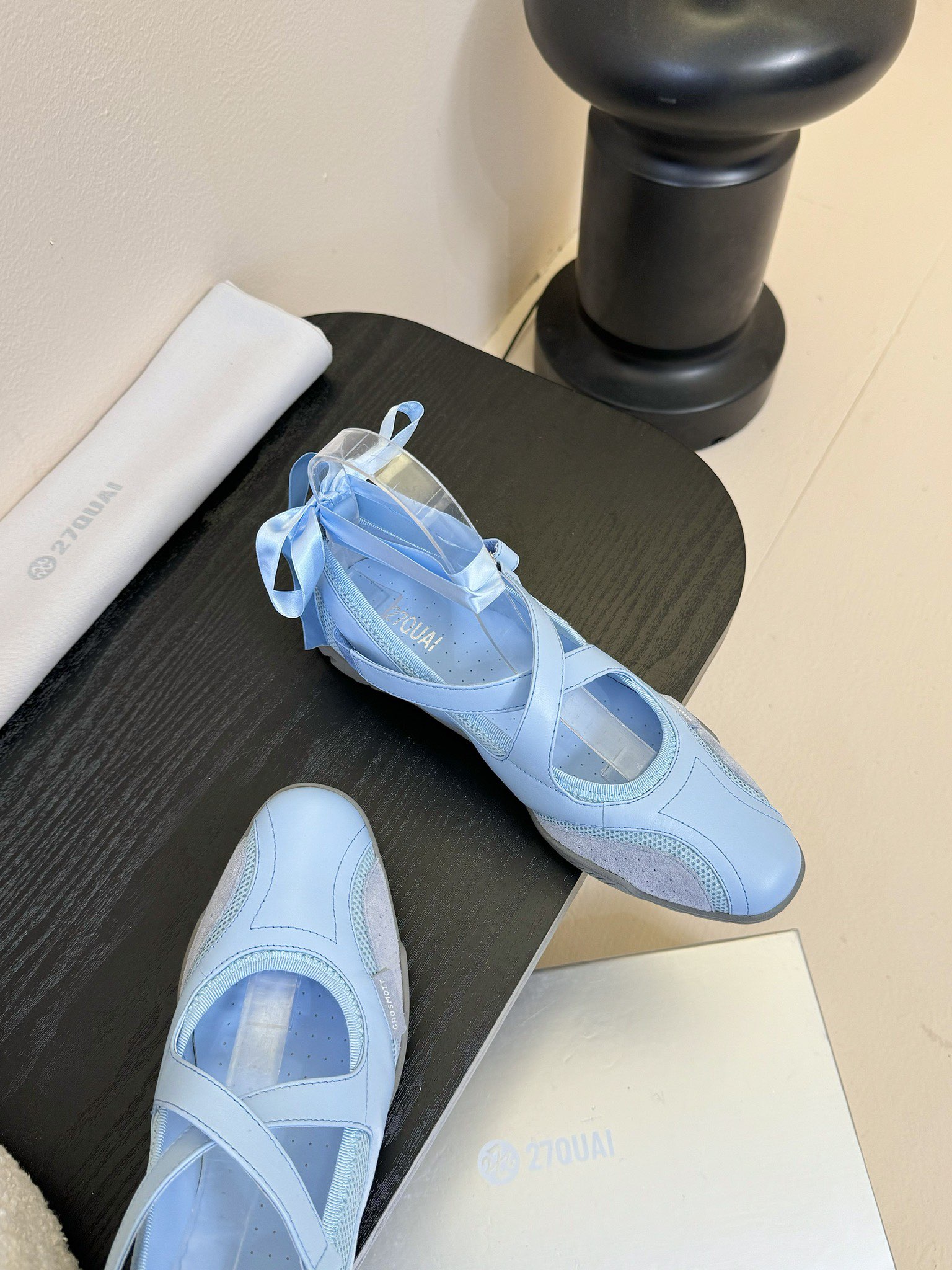 69627QUAI Spring and Summer Shoe Collection: Boxing Boots and Ballet Shoes Fusion for Fashionable Comfort. - 图片 4