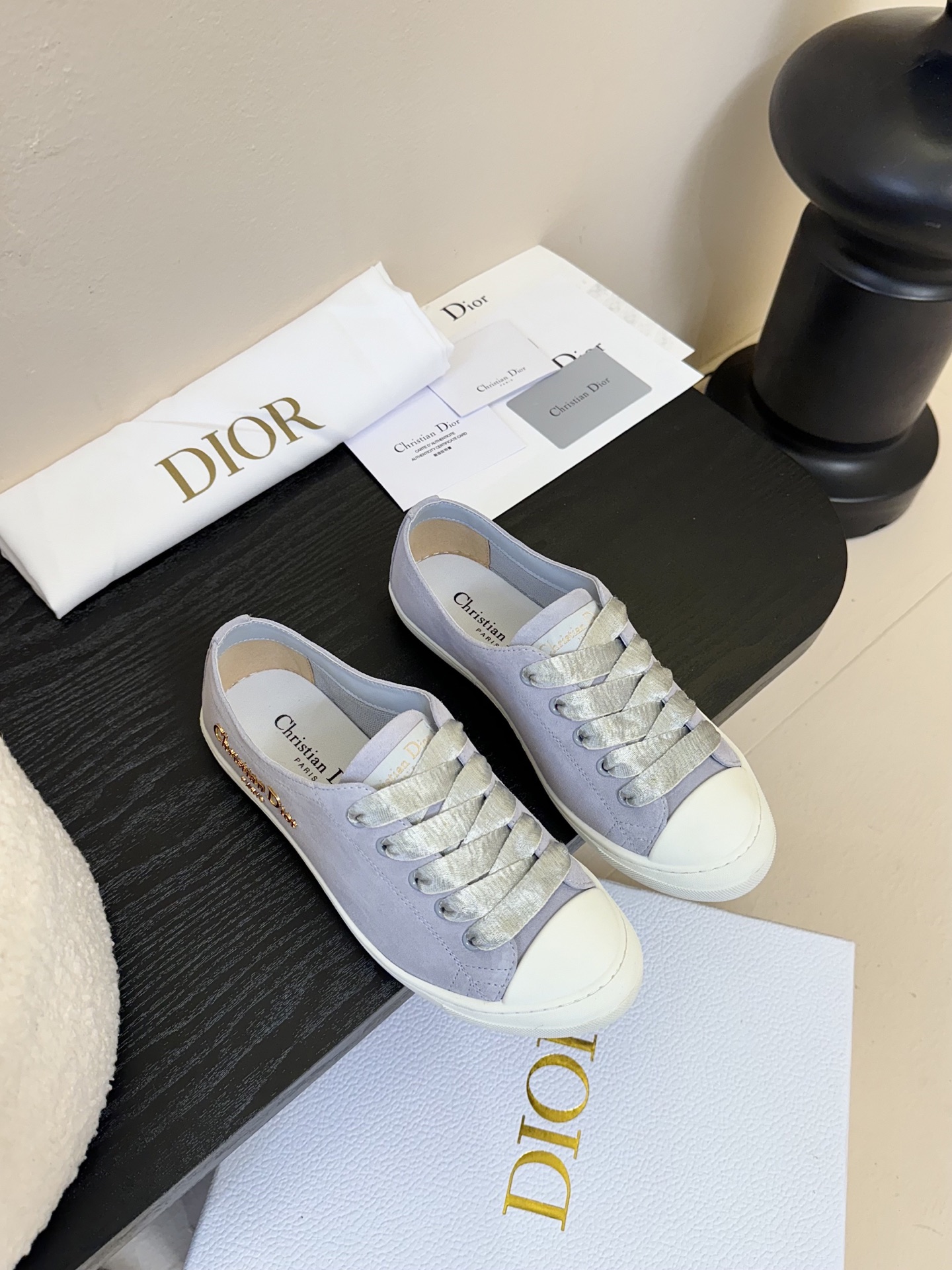 
迪奥 DIOR lucky缎面休闲运动鞋!DIOR 设计师真的太懂女生夏天的需求了 这次的新品Luck