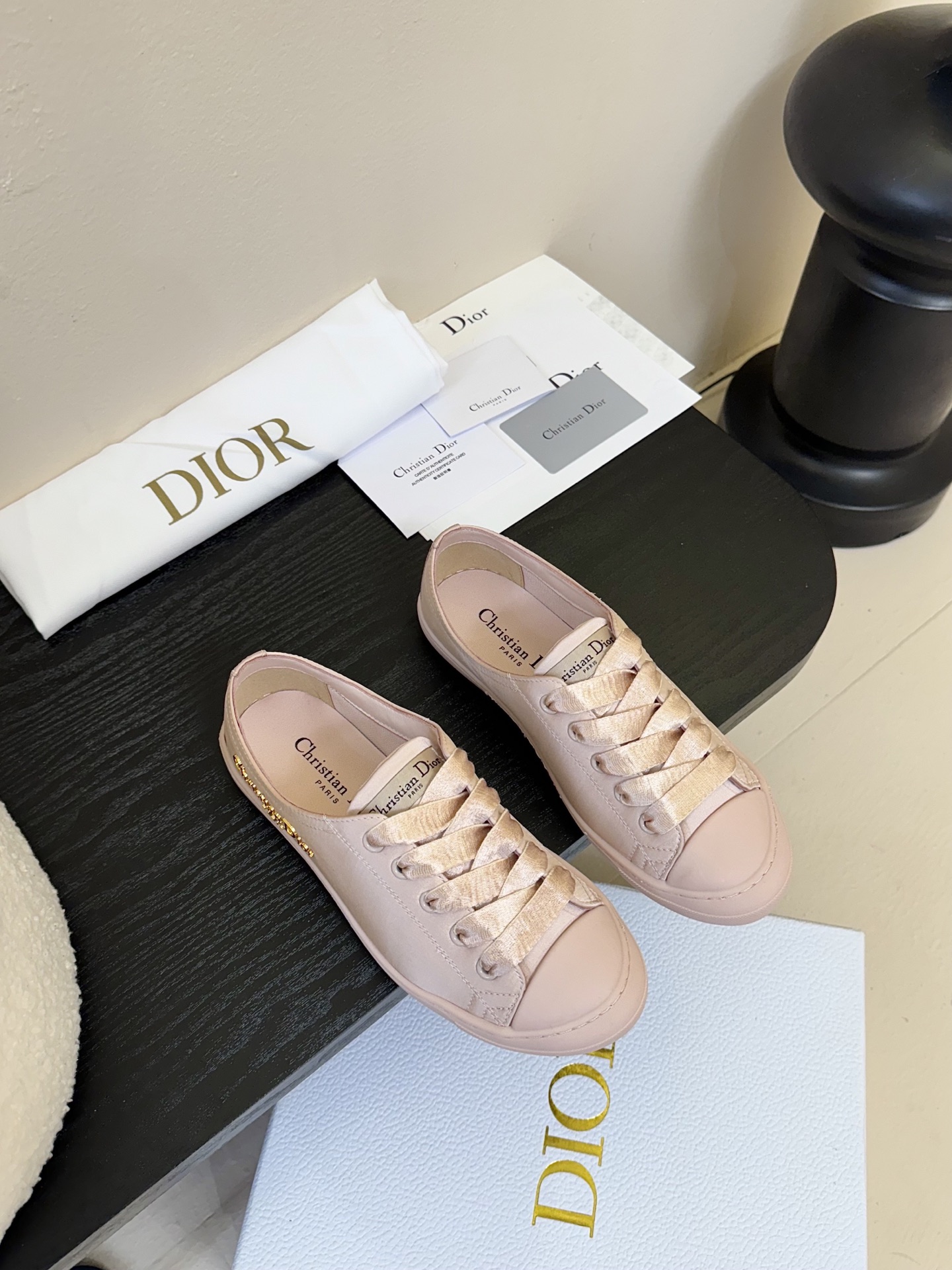 
迪奥 DIOR lucky缎面休闲运动鞋!DIOR 设计师真的太懂女生夏天的需求了 这次的新品Luck