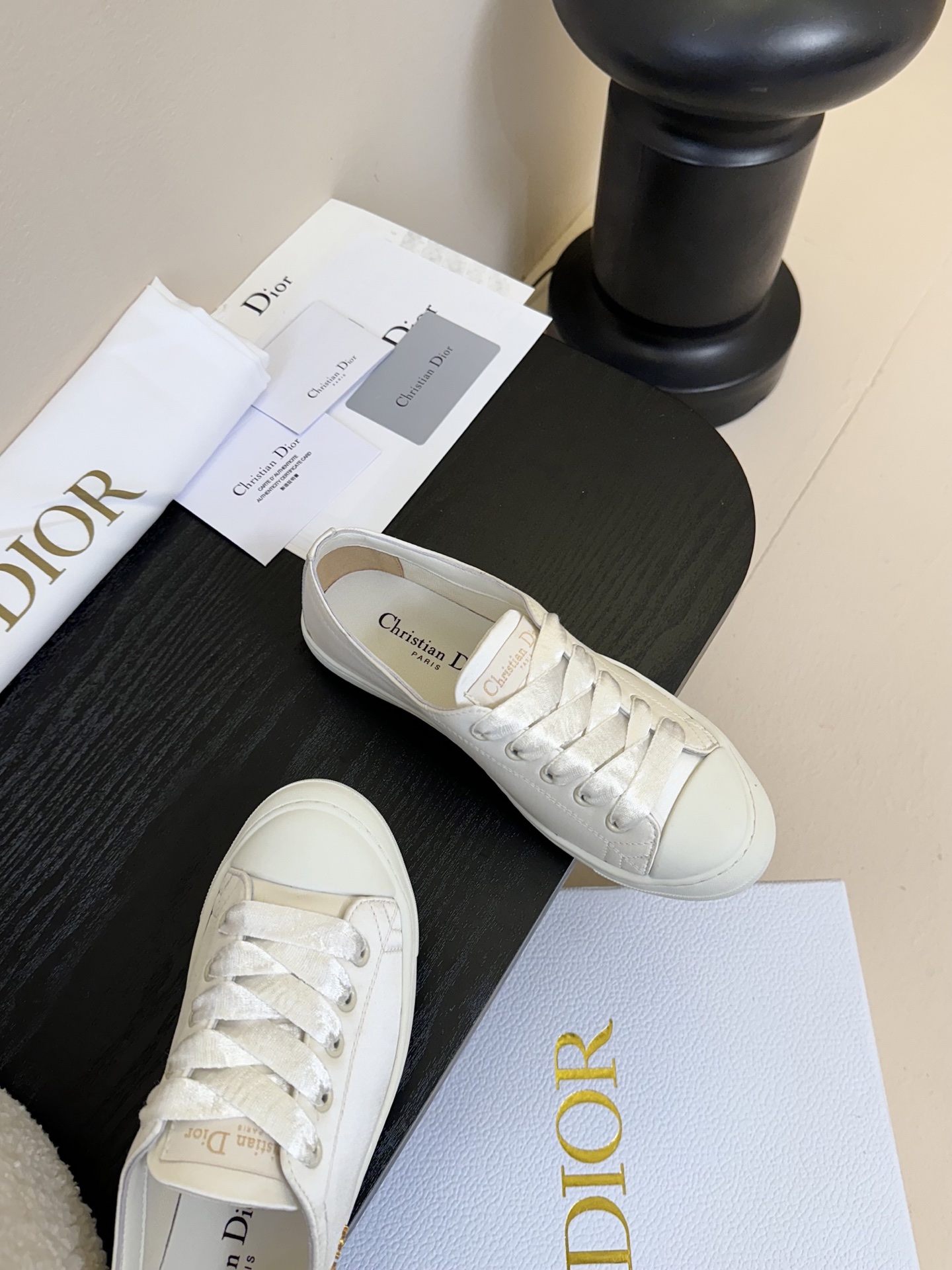 
迪奥 DIOR lucky缎面休闲运动鞋!DIOR 设计师真的太懂女生夏天的需求了 这次的新品Luck