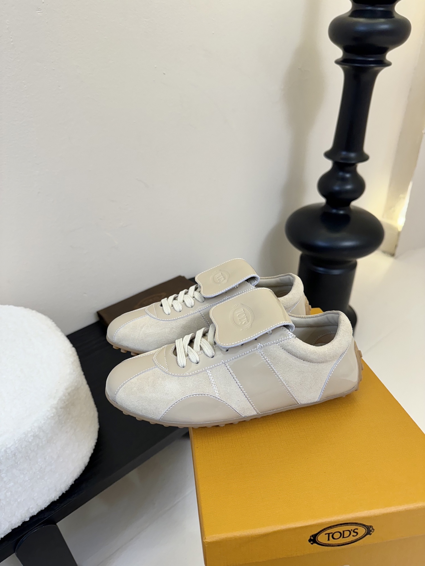 New German White Recreational Sneakers with Sheepskin Lining and Siltproof Soles: Size 35-39, 40-41 - 图片 5