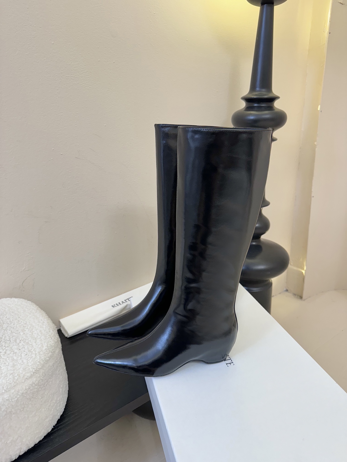 Khait* 25SS 新款尖头长靴 简约百搭款！Khaite靴是我今年买的最好的一双靴子，穿上立马可见