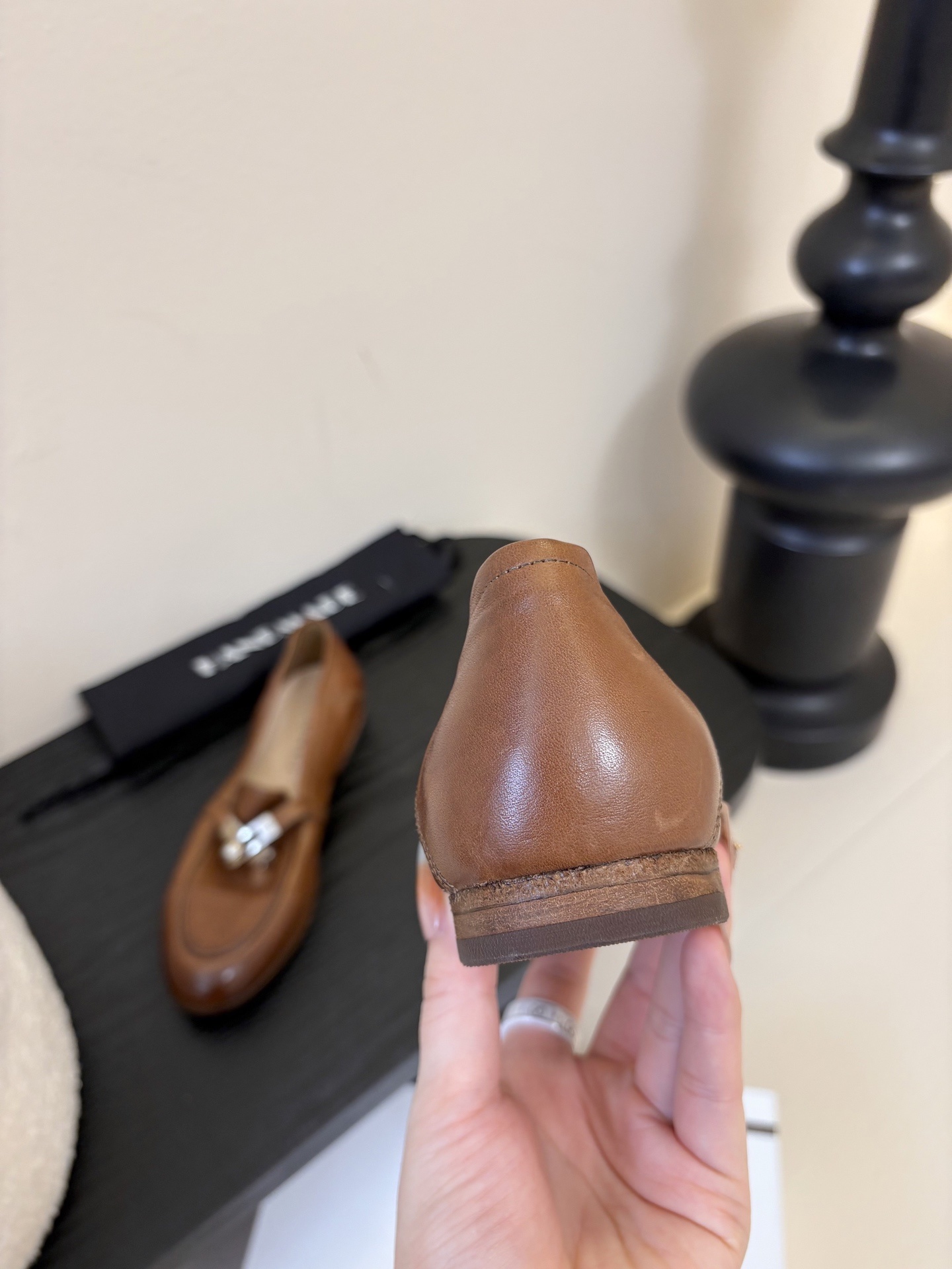 顶级HANDMADE独家新品最高版本买手代购1:1完美复刻 平底凉鞋单鞋原版开模真皮鞋底 原版套楦鞋型很
