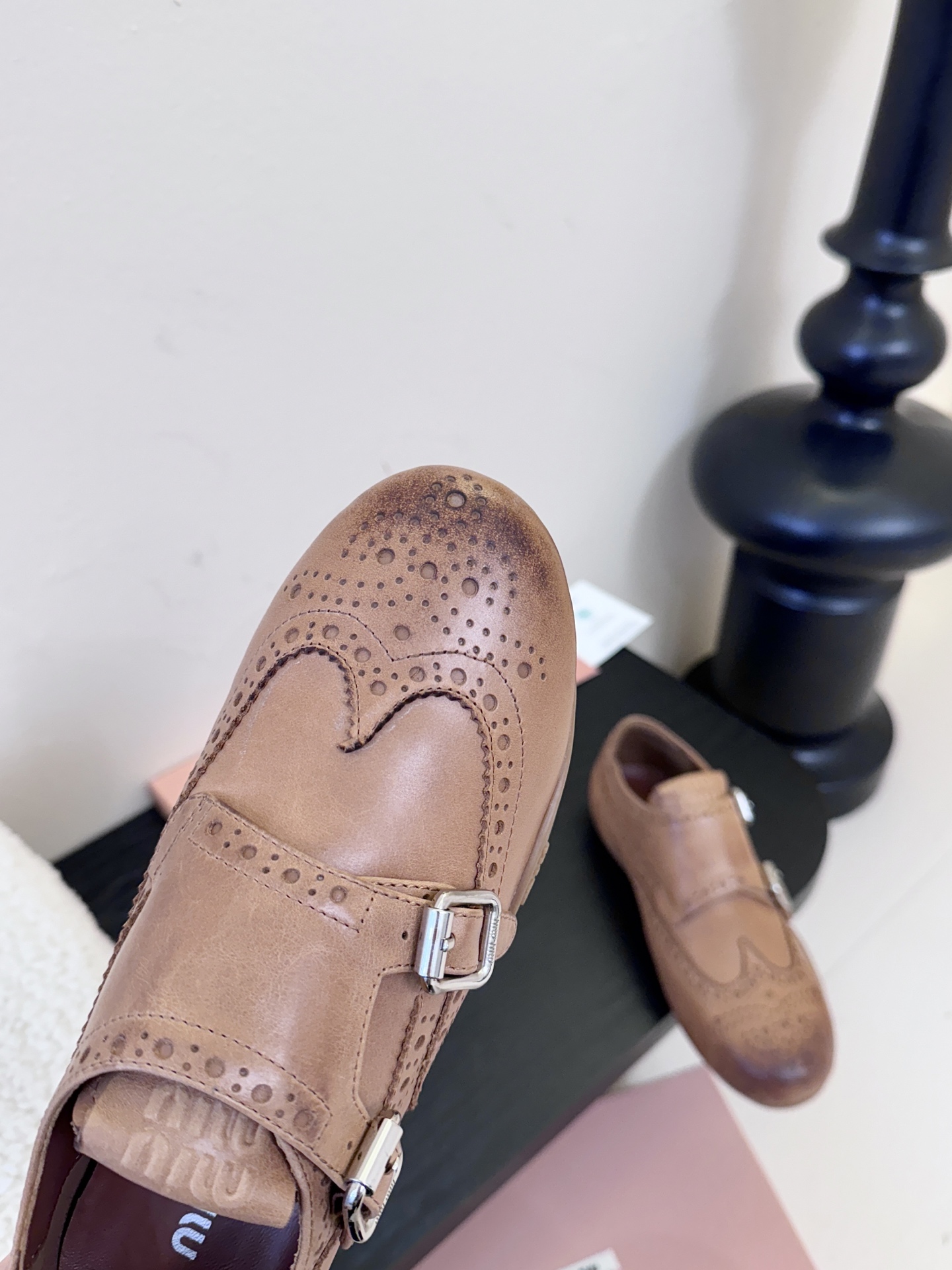 G261所见即所得顶级品质Miu Mi* 25FW deck shoes 麂皮玛丽珍小皮鞋乐福鞋mium