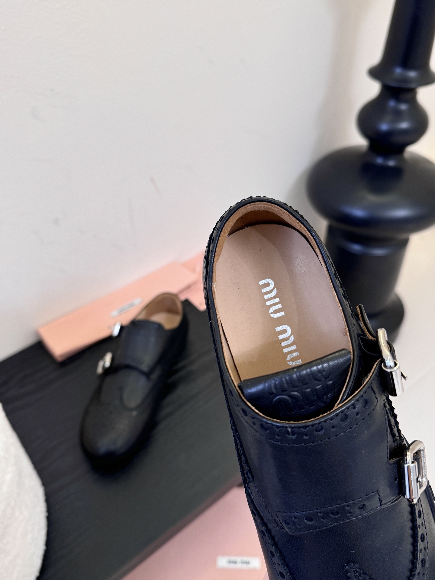 G261所见即所得顶级品质Miu Mi* 25FW deck shoes 麂皮玛丽珍小皮鞋乐福鞋mium