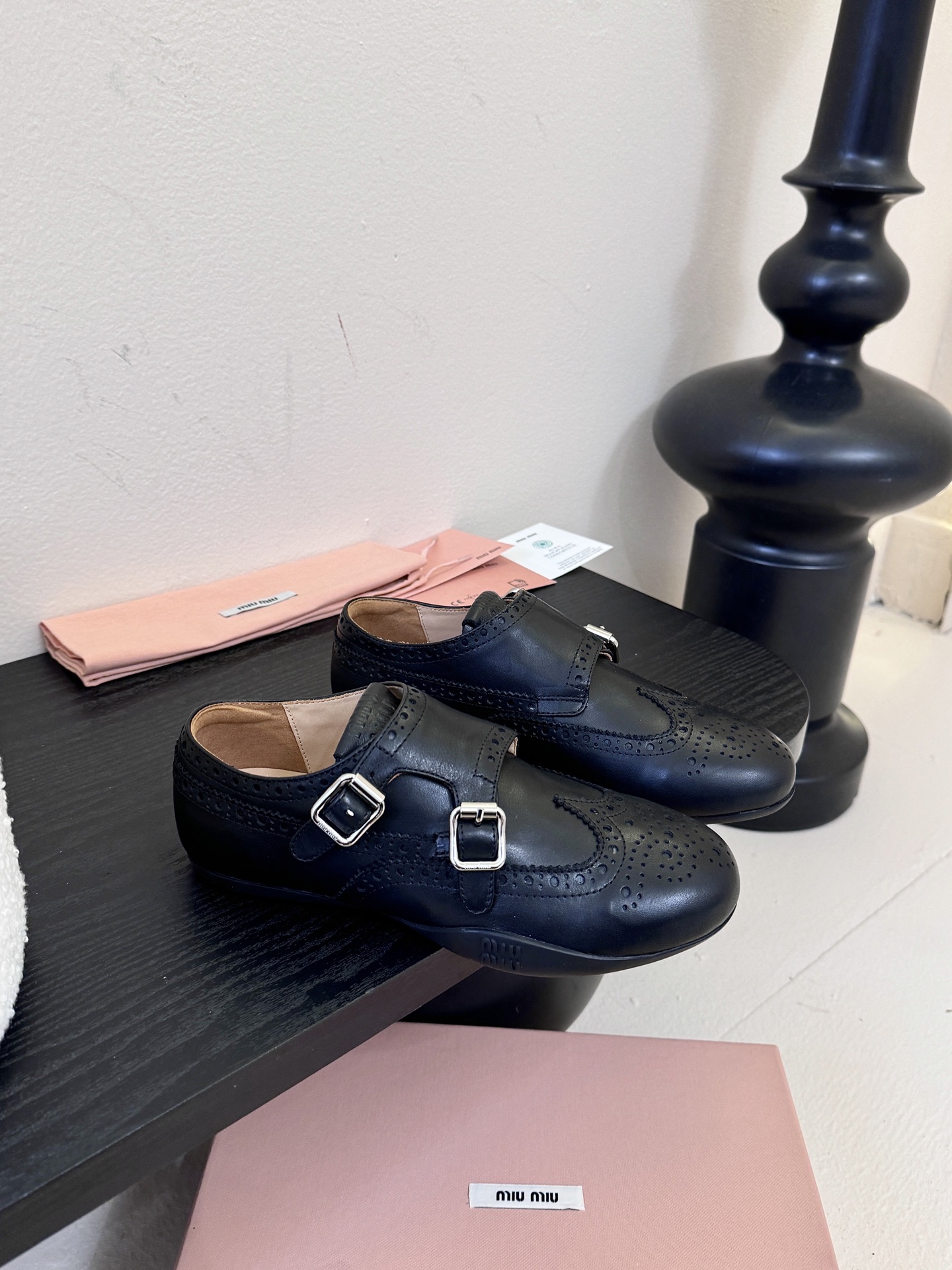 G261所见即所得顶级品质Miu Mi* 25FW deck shoes 麂皮玛丽珍小皮鞋乐福鞋mium