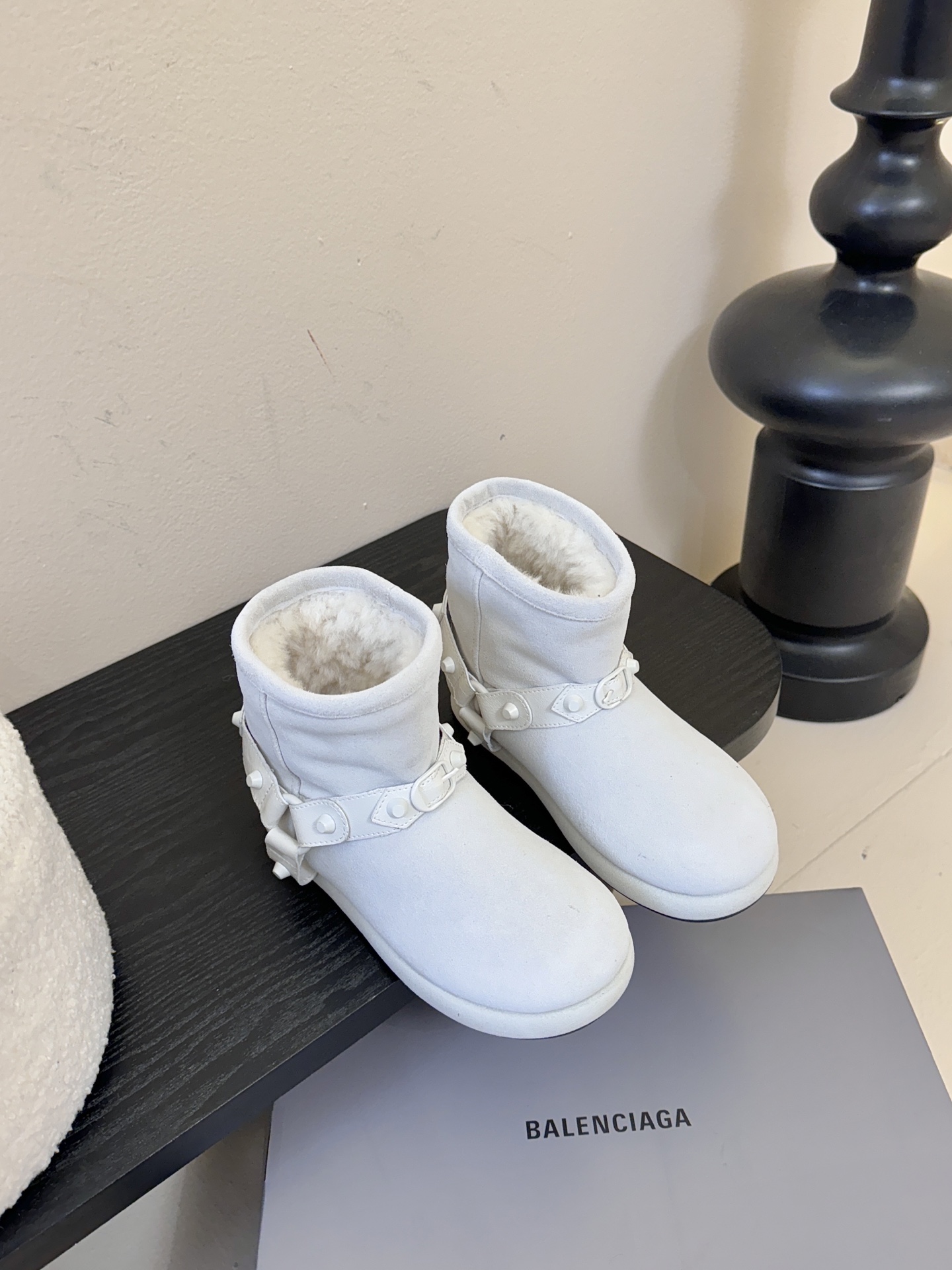 BALENCIAGA巴黎世家滑雪系列skiwear最新款阿拉斯加雪地靴 正品RMB390购入开发 完美复