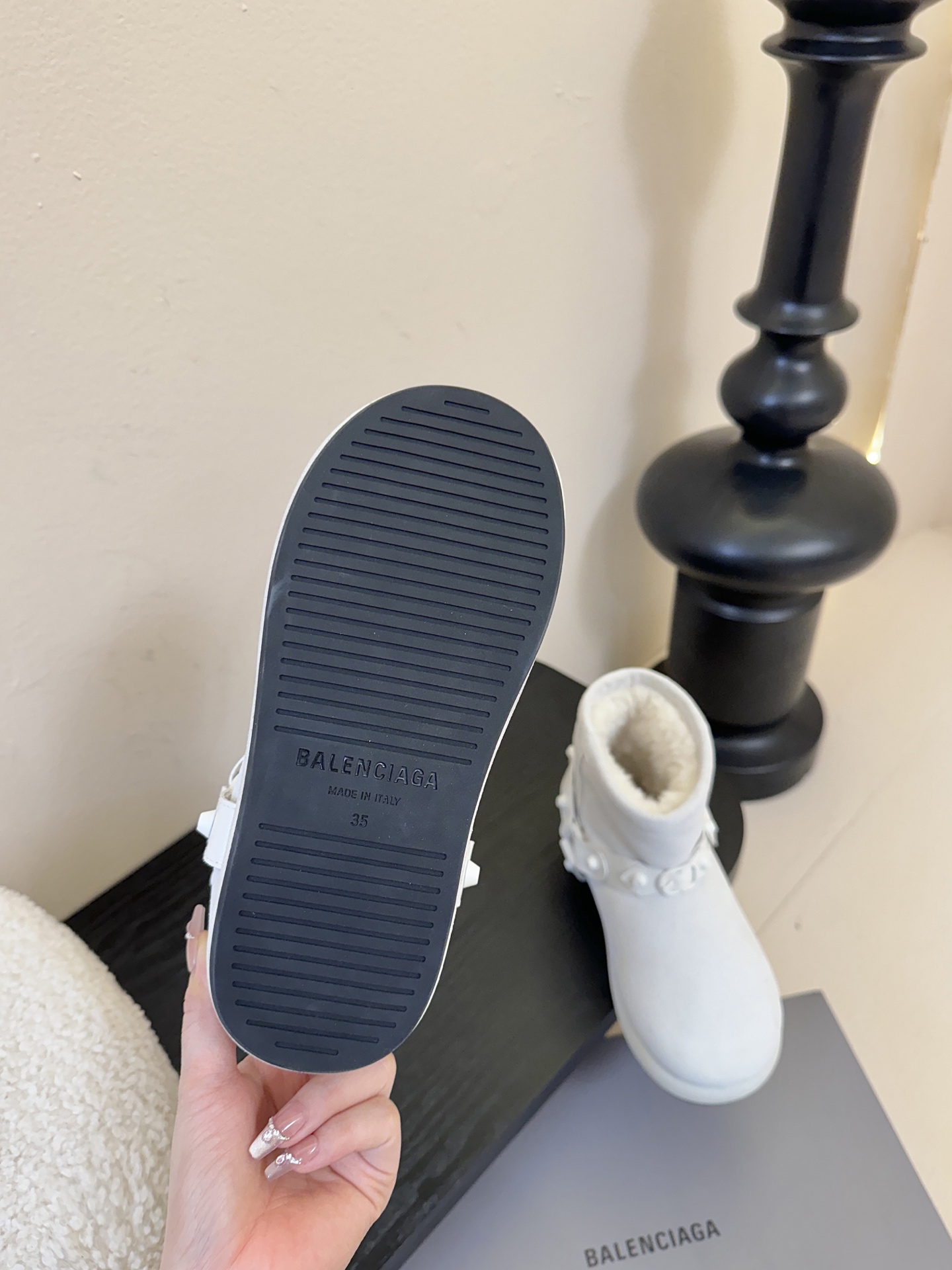BALENCIAGA巴黎世家滑雪系列skiwear最新款阿拉斯加雪地靴 正品RMB390购入开发 完美复