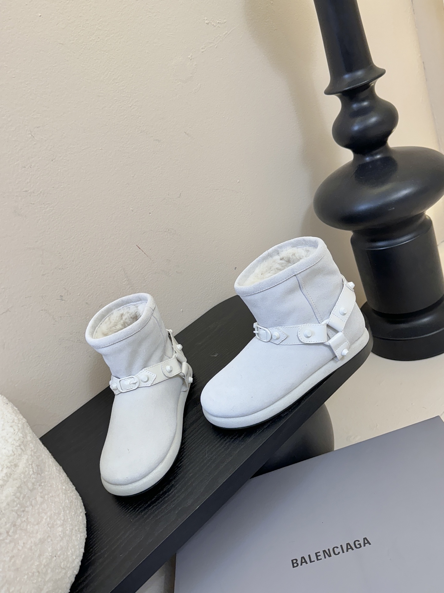 BALENCIAGA巴黎世家滑雪系列skiwear最新款阿拉斯加雪地靴 正品RMB390购入开发 完美复