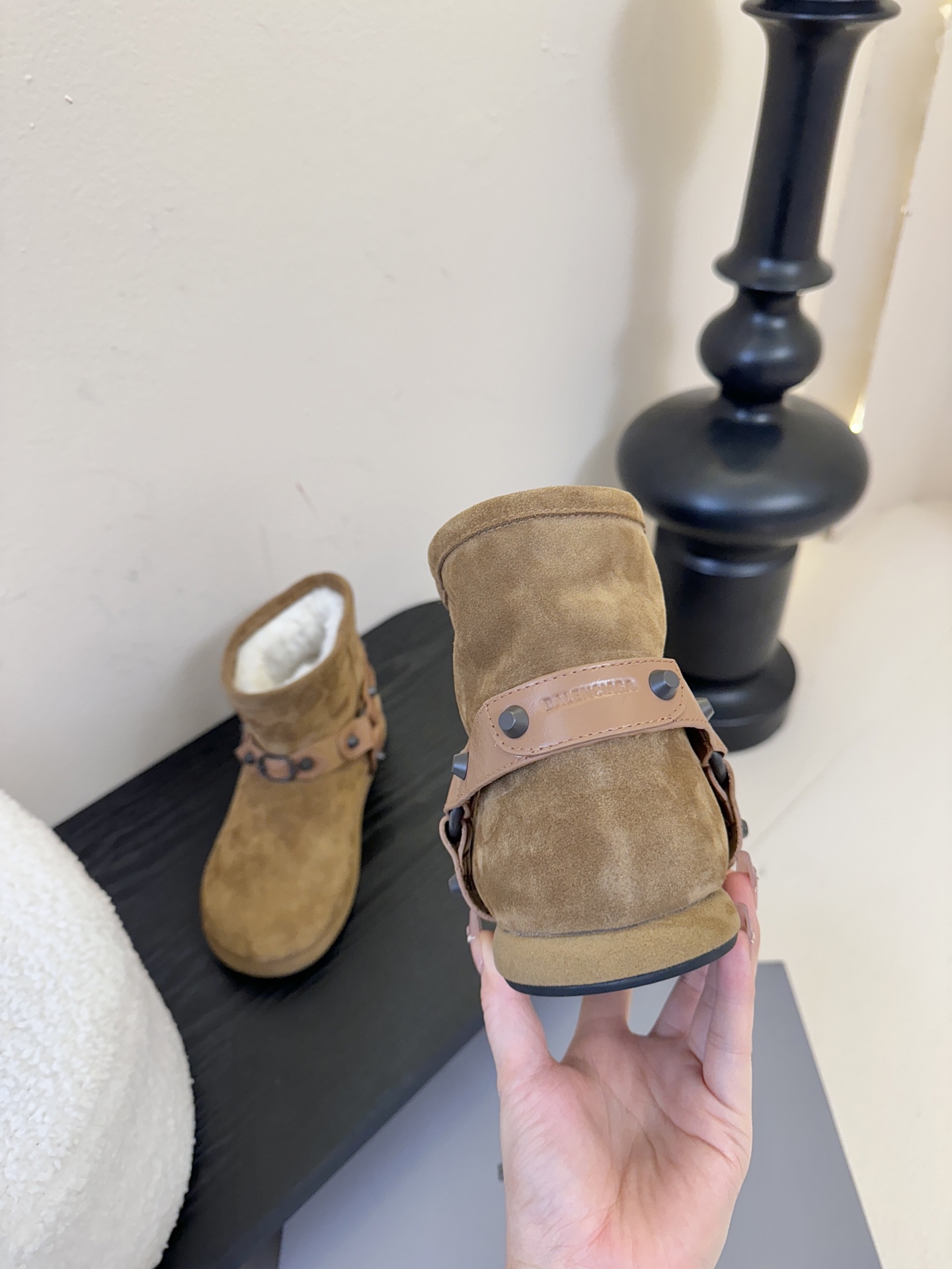 BALENCIAGA巴黎世家滑雪系列skiwear最新款阿拉斯加雪地靴 正品RMB390购入开发 完美复