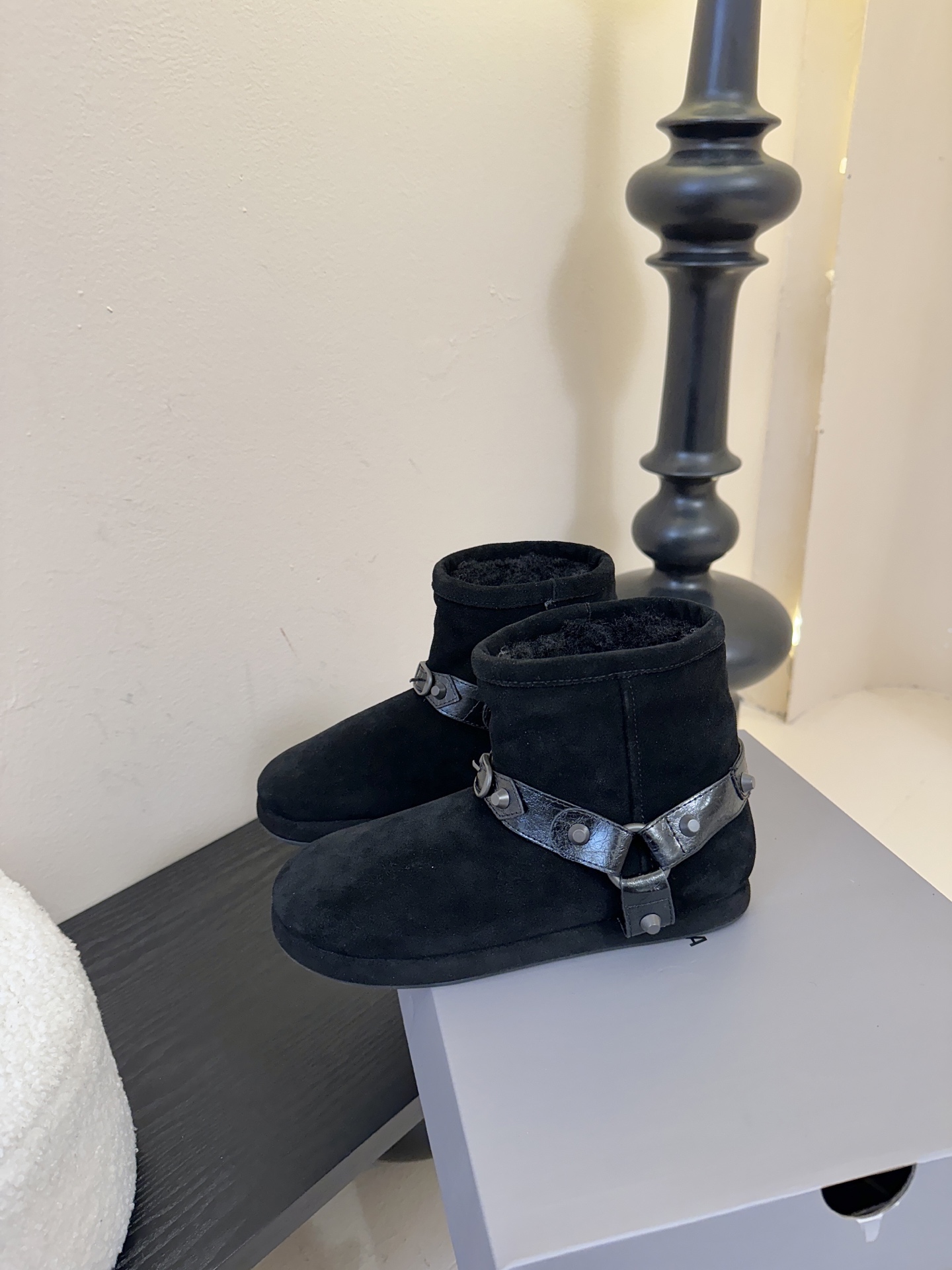 BALENCIAGA巴黎世家滑雪系列skiwear最新款阿拉斯加雪地靴 正品RMB390购入开发 完美复