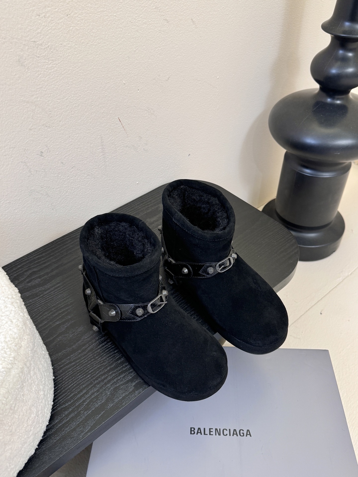 BALENCIAGA巴黎世家滑雪系列skiwear最新款阿拉斯加雪地靴 正品RMB390购入开发 完美复