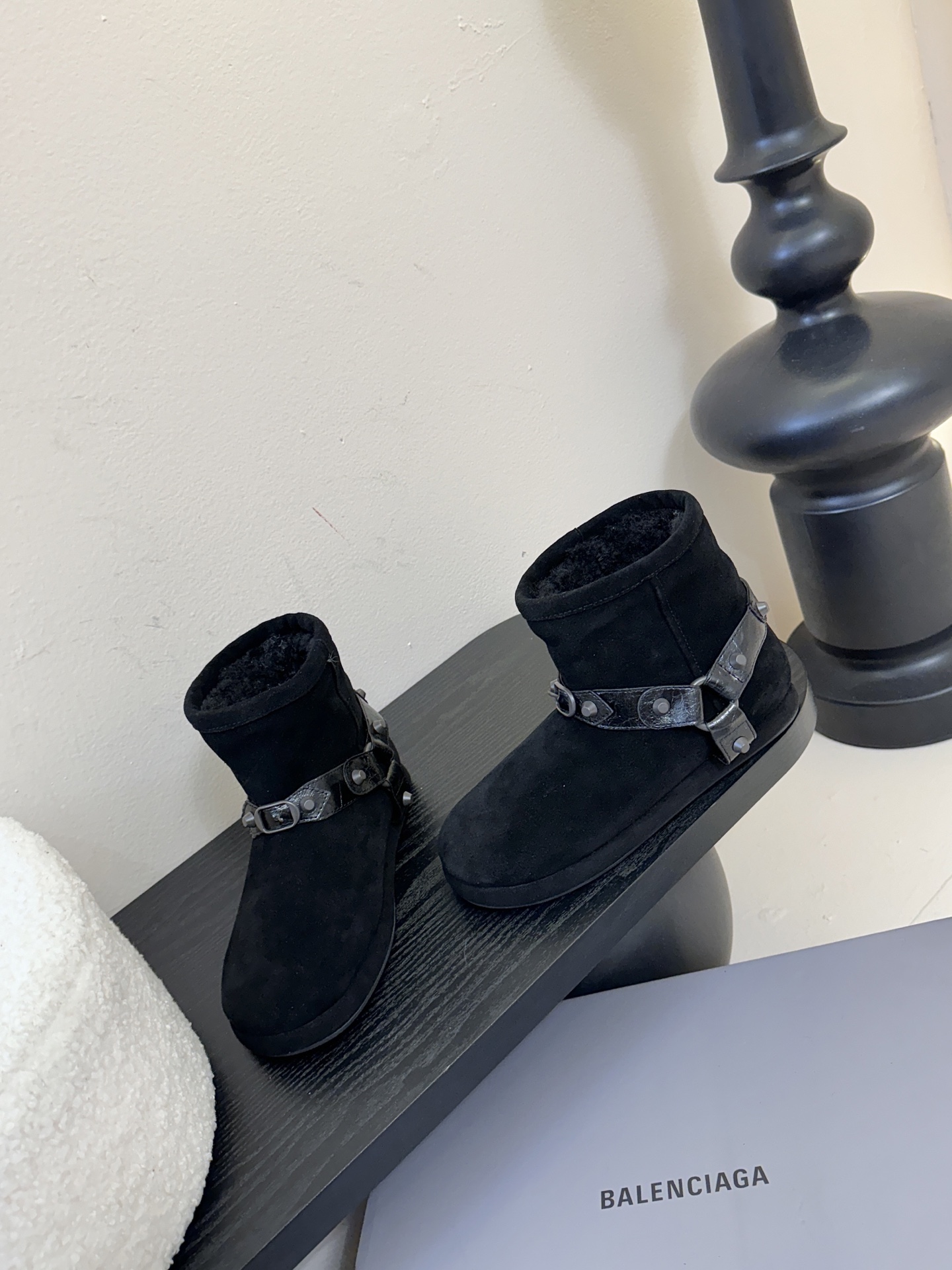 BALENCIAGA巴黎世家滑雪系列skiwear最新款阿拉斯加雪地靴 正品RMB390购入开发 完美复
