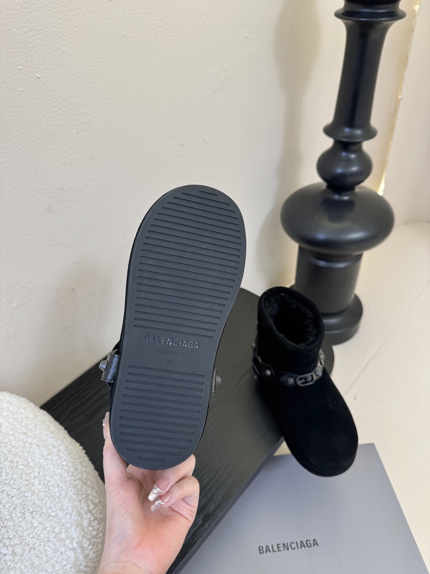 BALENCIAGA巴黎世家滑雪系列skiwear最新款阿拉斯加雪地靴 正品RMB390购入开发 完美复
