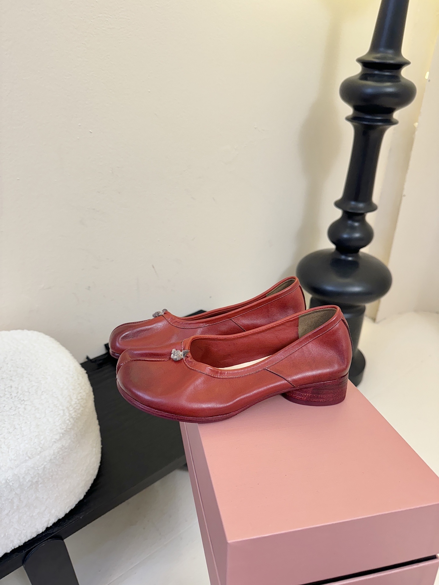 顶级 带根HANDMADE独家新品最高版本买手代购1:1完美复刻 平底凉鞋单鞋原版开模真皮鞋底 原版套楦